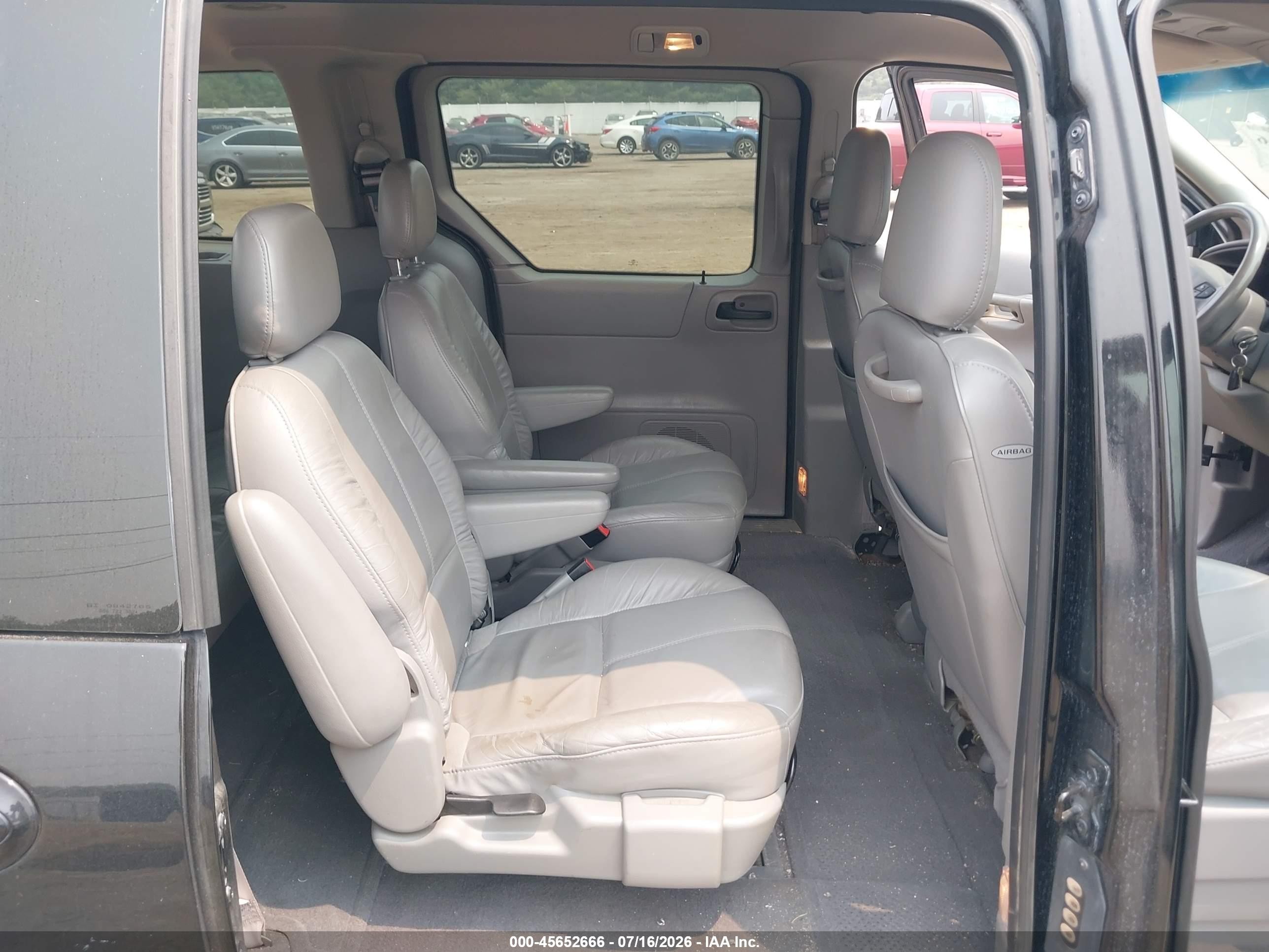 2001 Ford Windstar Se Sport Black vin: 2FMDA57481BC19918