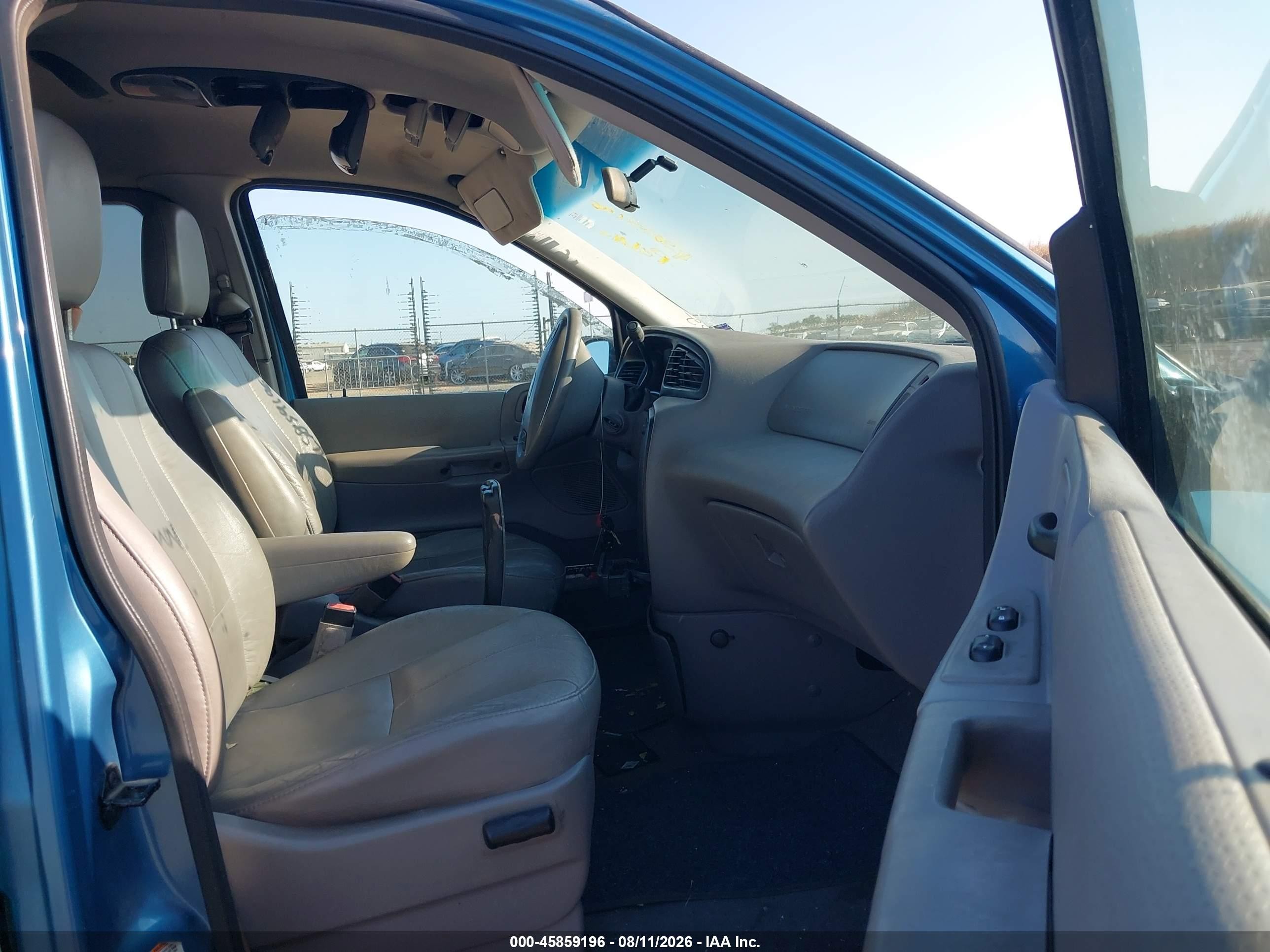2001 Ford Windstar Se Sport Blue vin: 2FMDA57491BA74582