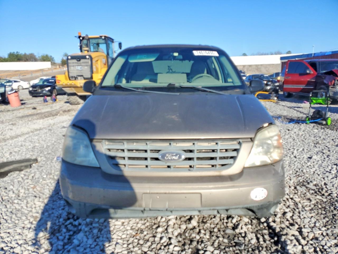 2005 Ford Freestar Ses Brown vin: 2FMDA576X5BA16679