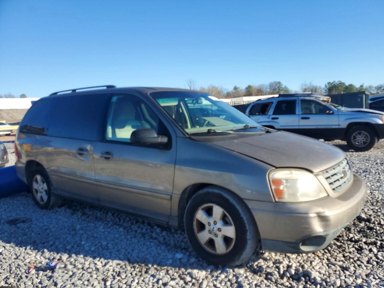 2005 Ford Freestar Ses Brown vin: 2FMDA576X5BA16679