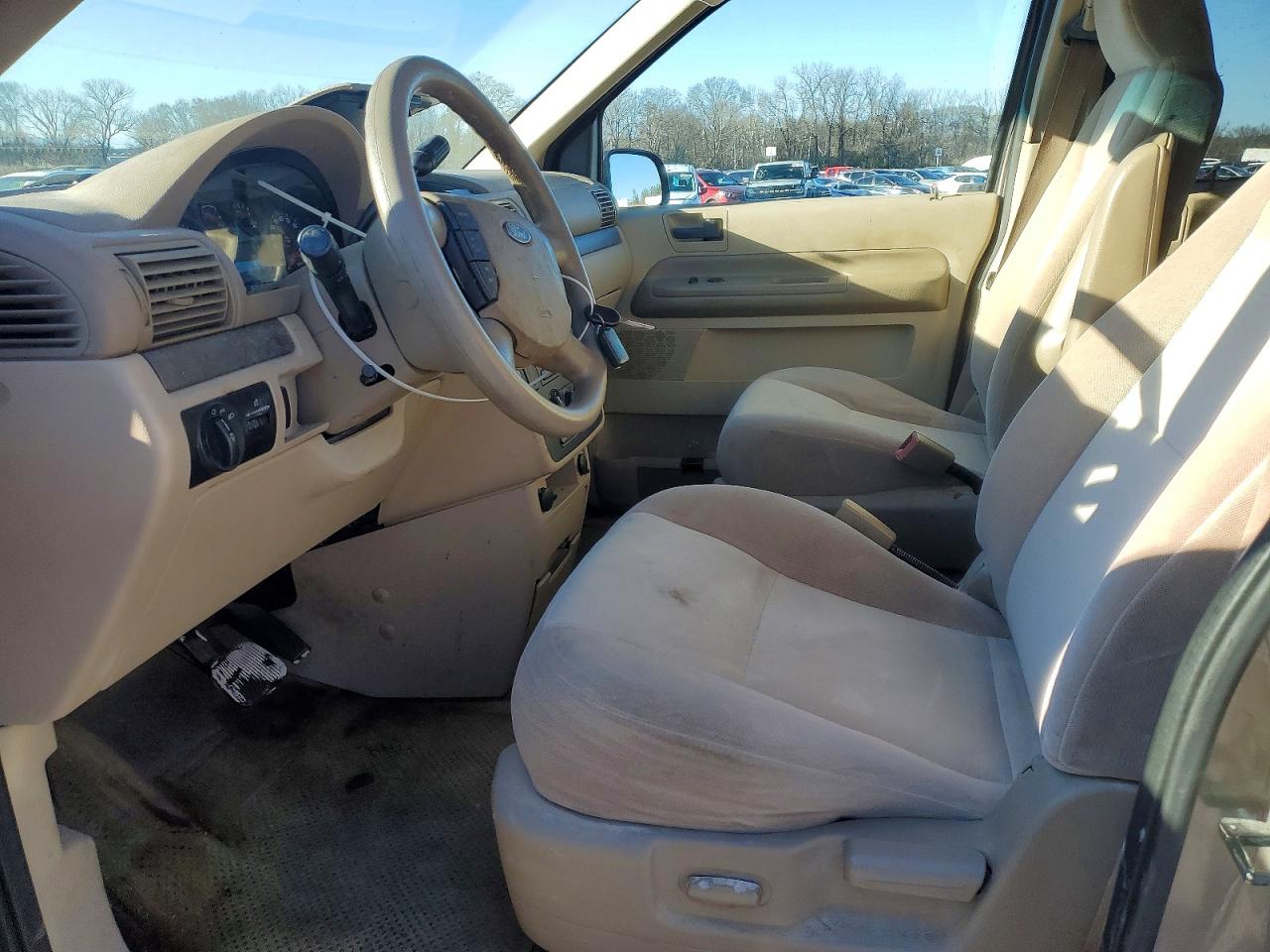 2005 Ford Freestar Ses Brown vin: 2FMDA576X5BA16679