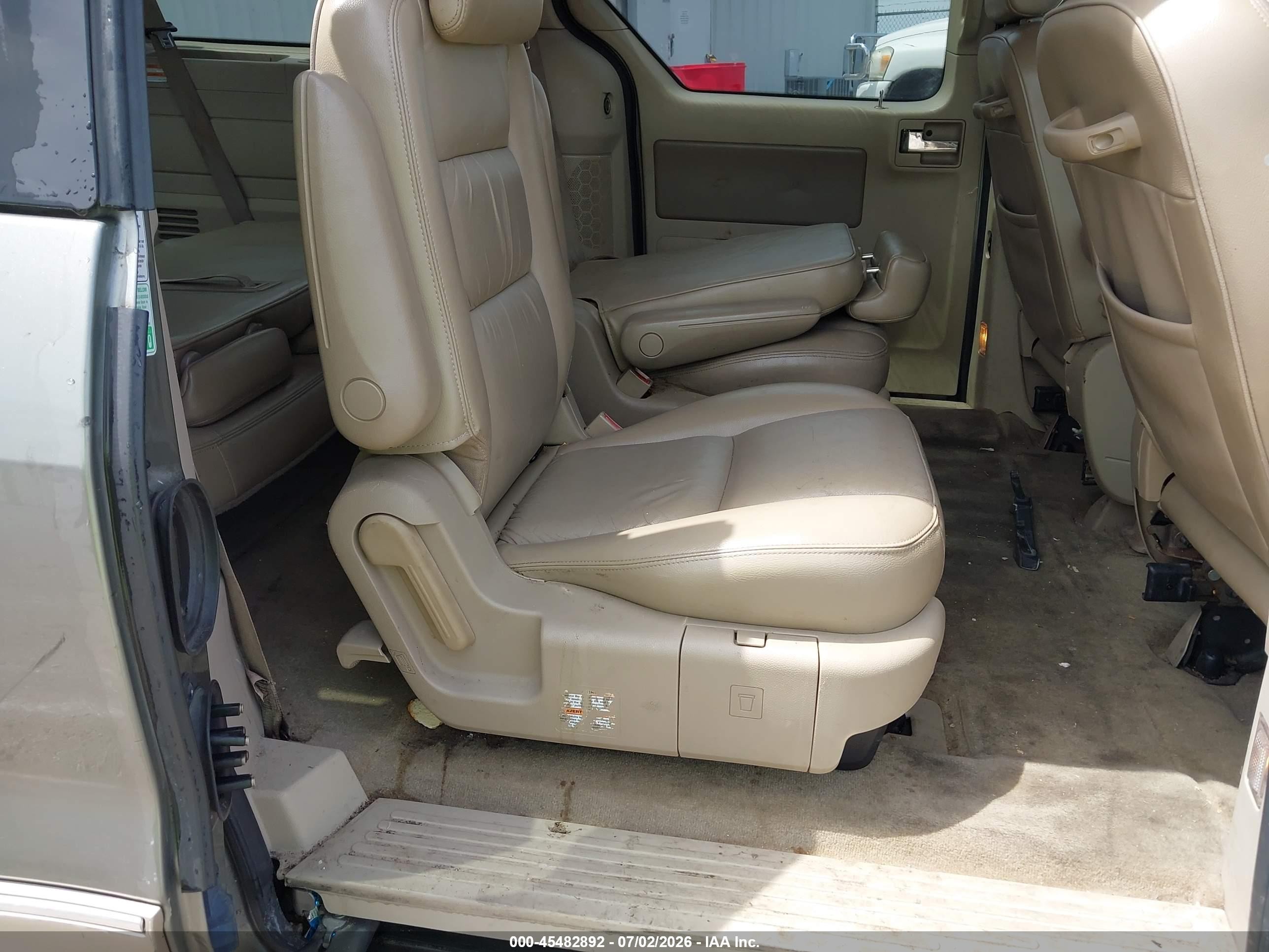 2005 Ford Freestar Limited Brown vin: 2FMDA58205BA30246