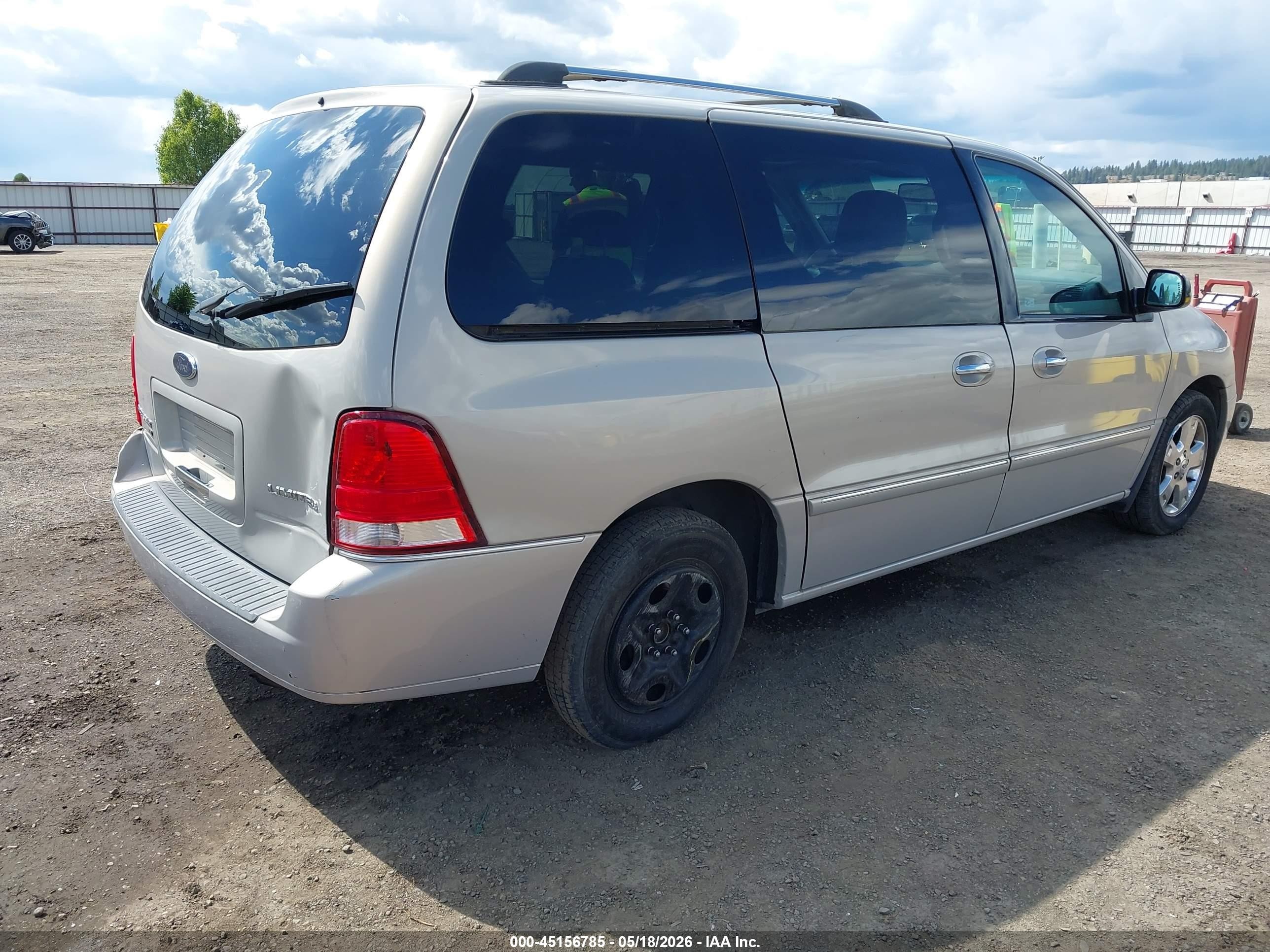 2006 Ford Freestar Limited Серебряный vin: 2FMDA58216BA26935