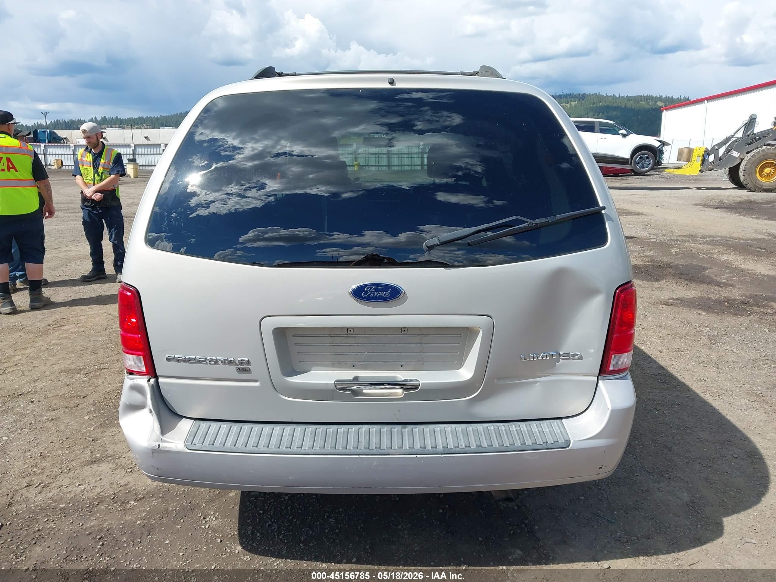 2006 Ford Freestar Limited Серебряный vin: 2FMDA58216BA26935