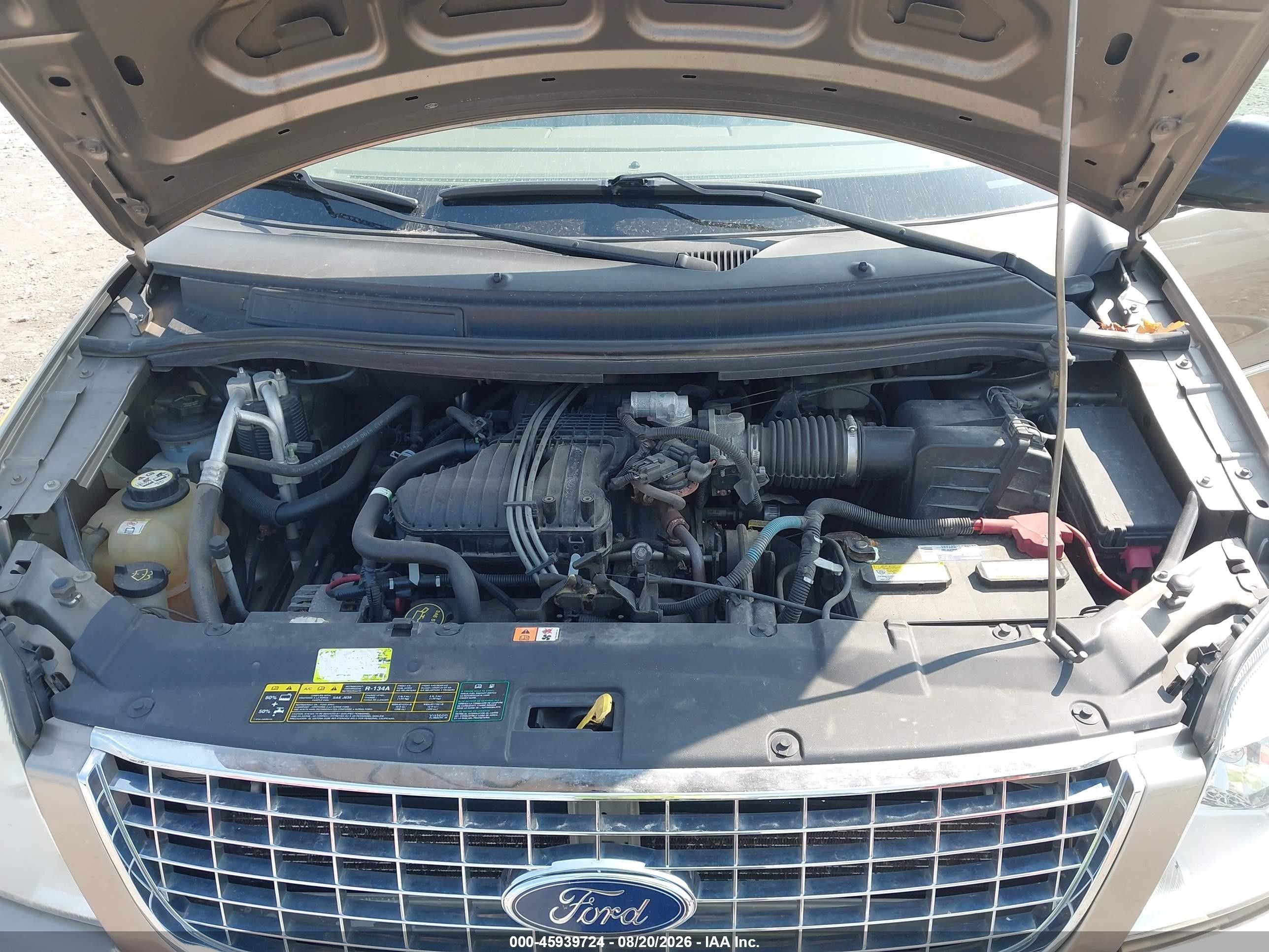 2005 Ford Freestar Limited Silver vin: 2FMDA58225BA54449