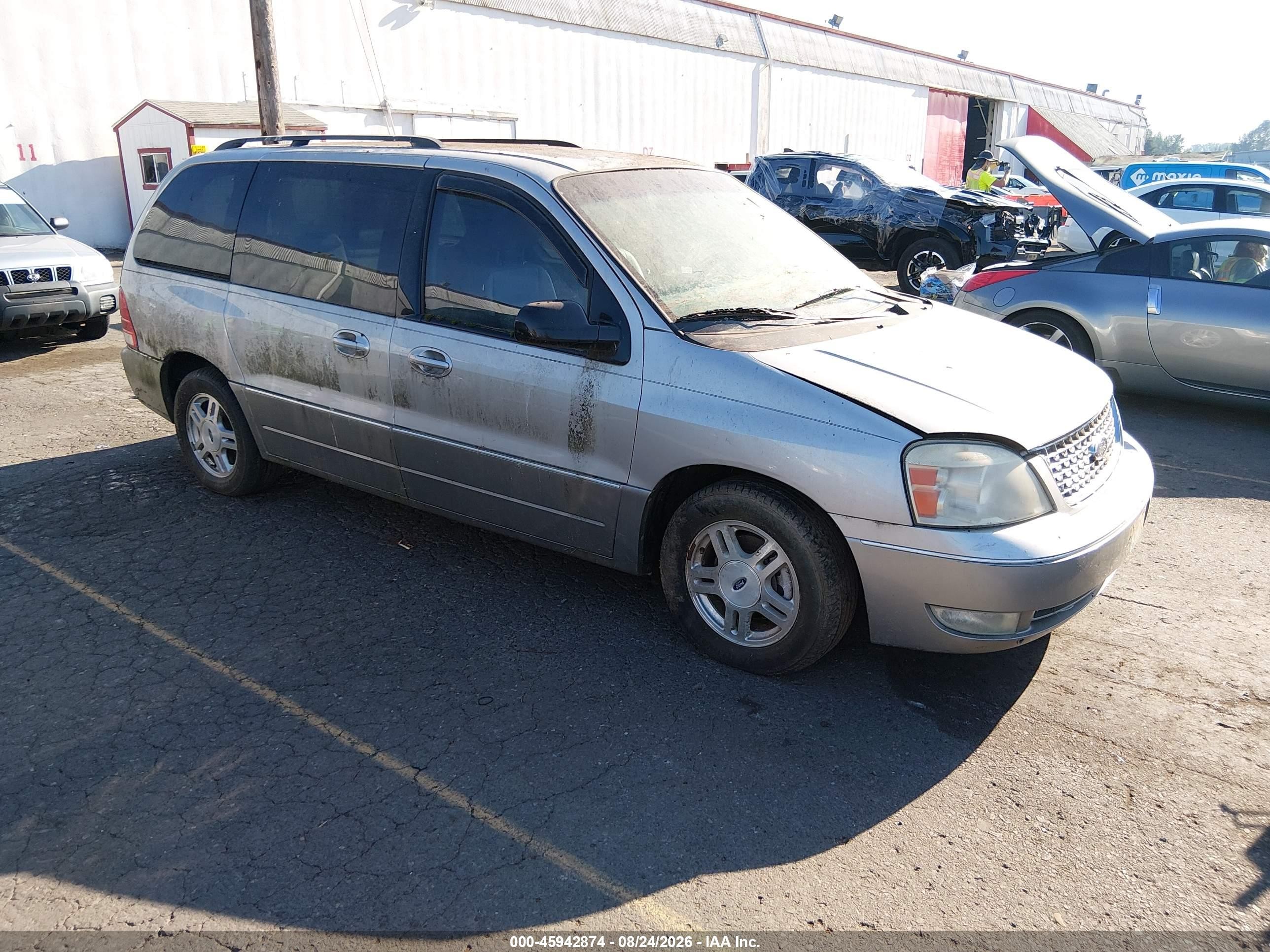 2005 Ford Freestar Limited Серебряный vin: 2FMDA58265BA05335