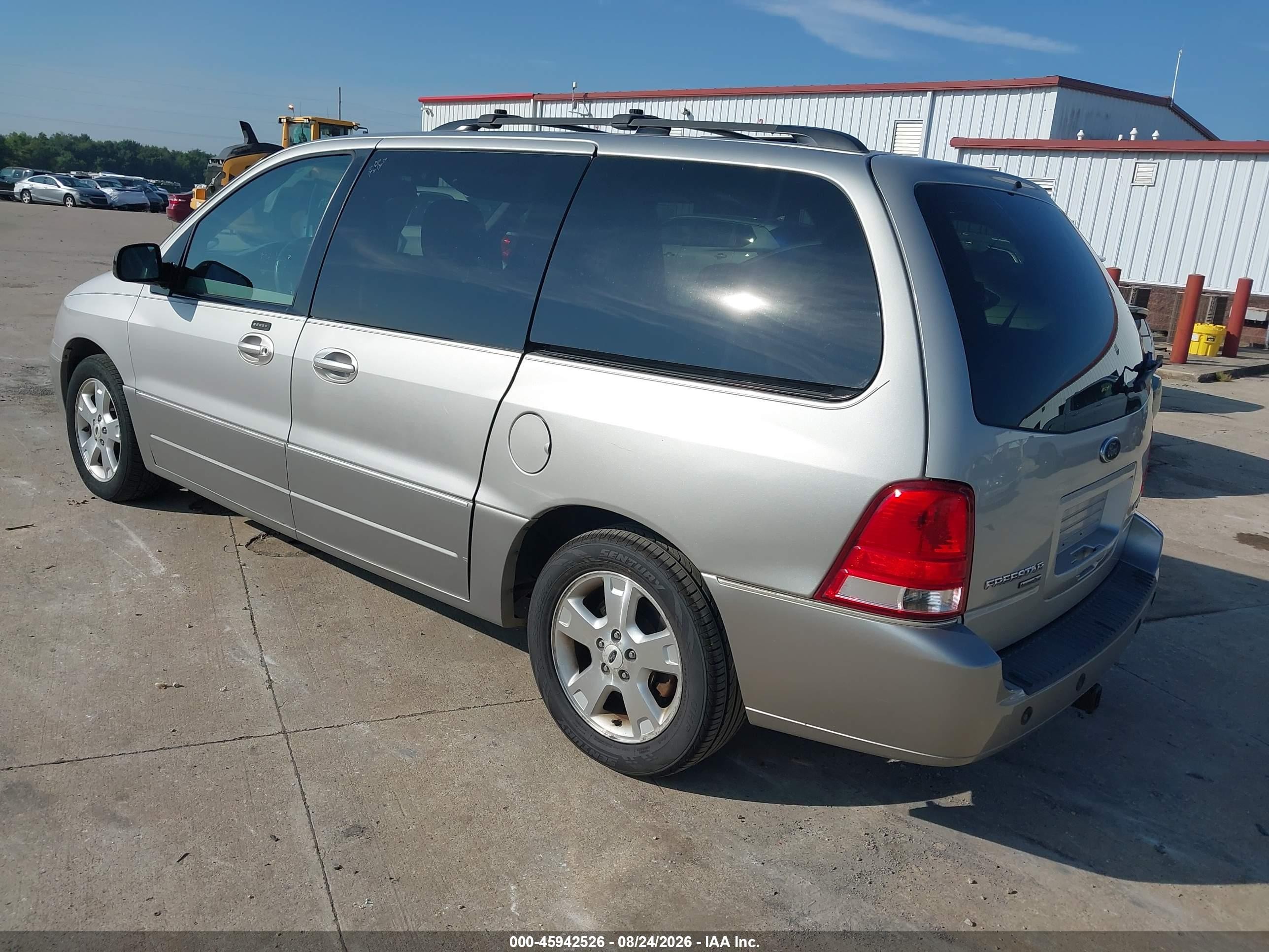 2005 Ford Freestar Limited Silver vin: 2FMDA58295BA17205