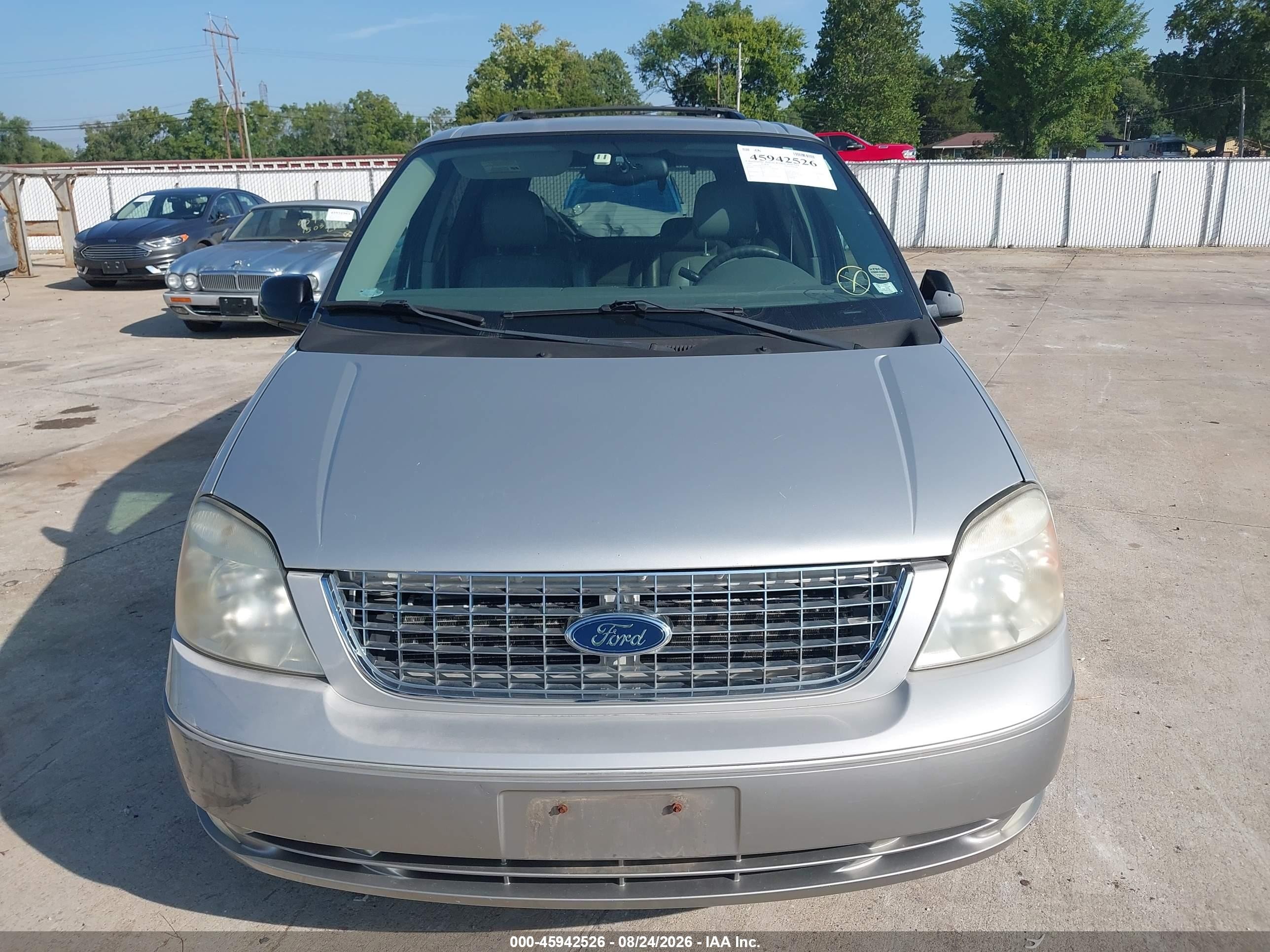 2005 Ford Freestar Limited Silver vin: 2FMDA58295BA17205