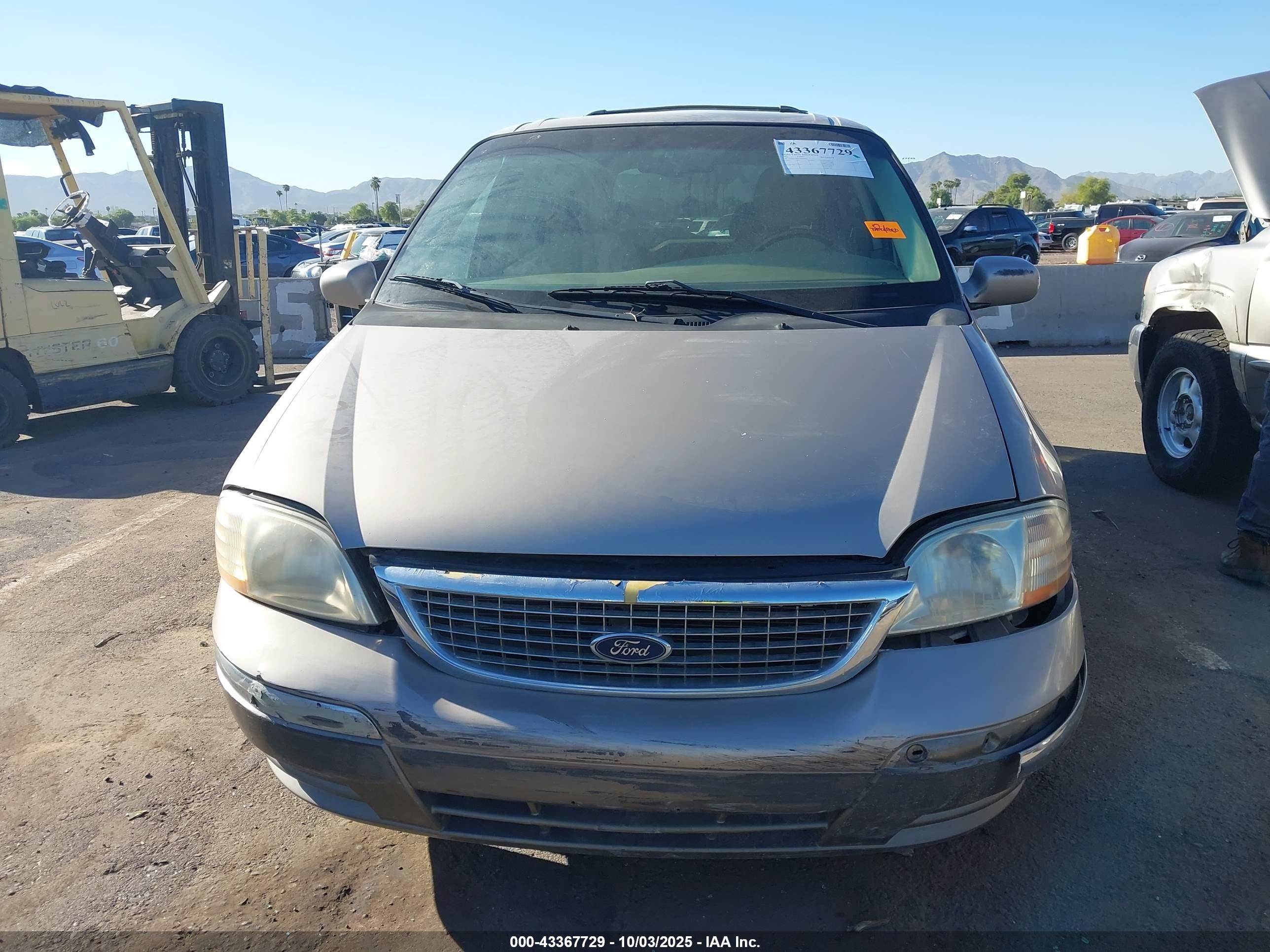2001 Ford Windstar Limited Gold vin: 2FMDA58451BB04434