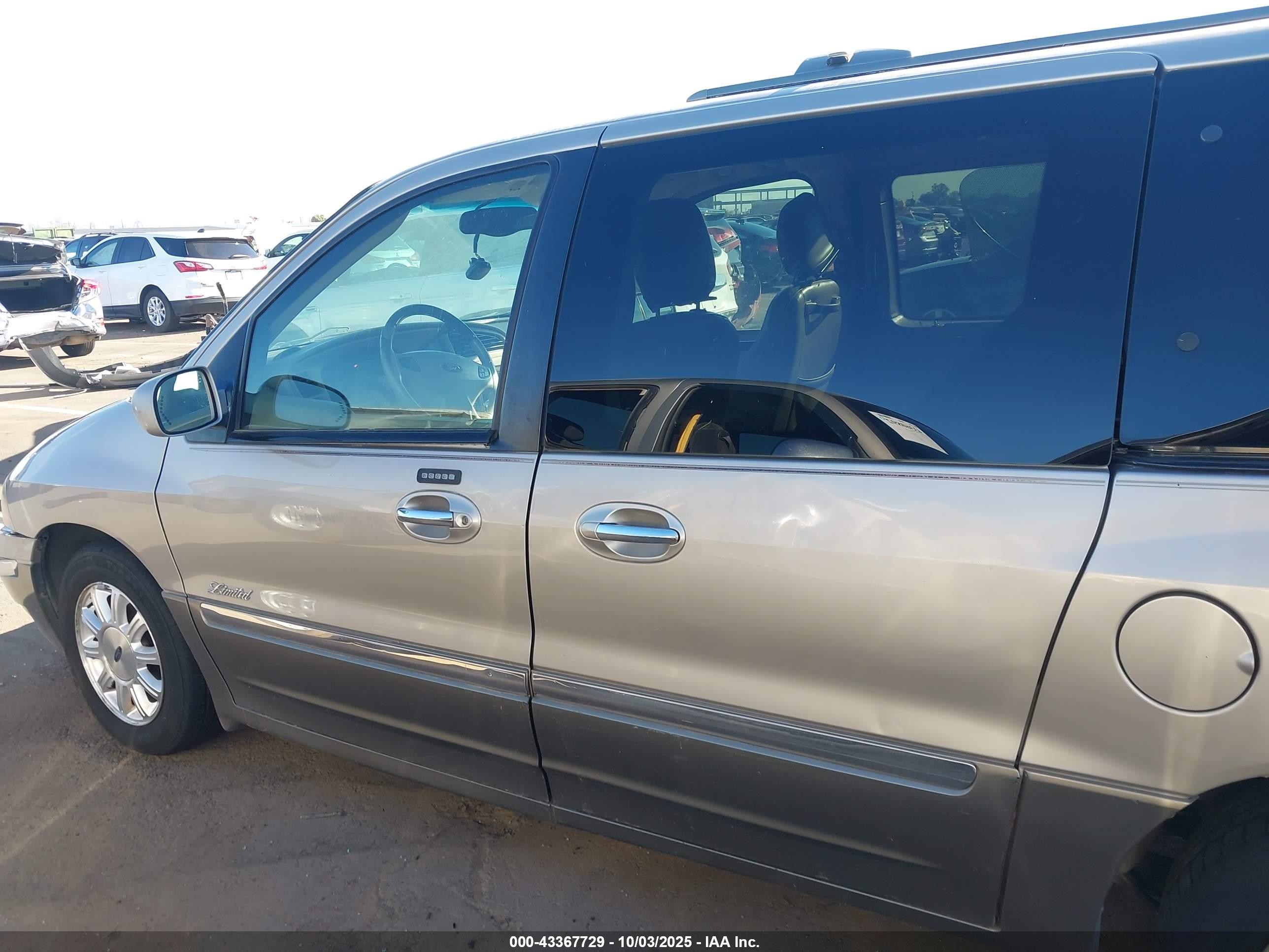 2001 Ford Windstar Limited Gold vin: 2FMDA58451BB04434