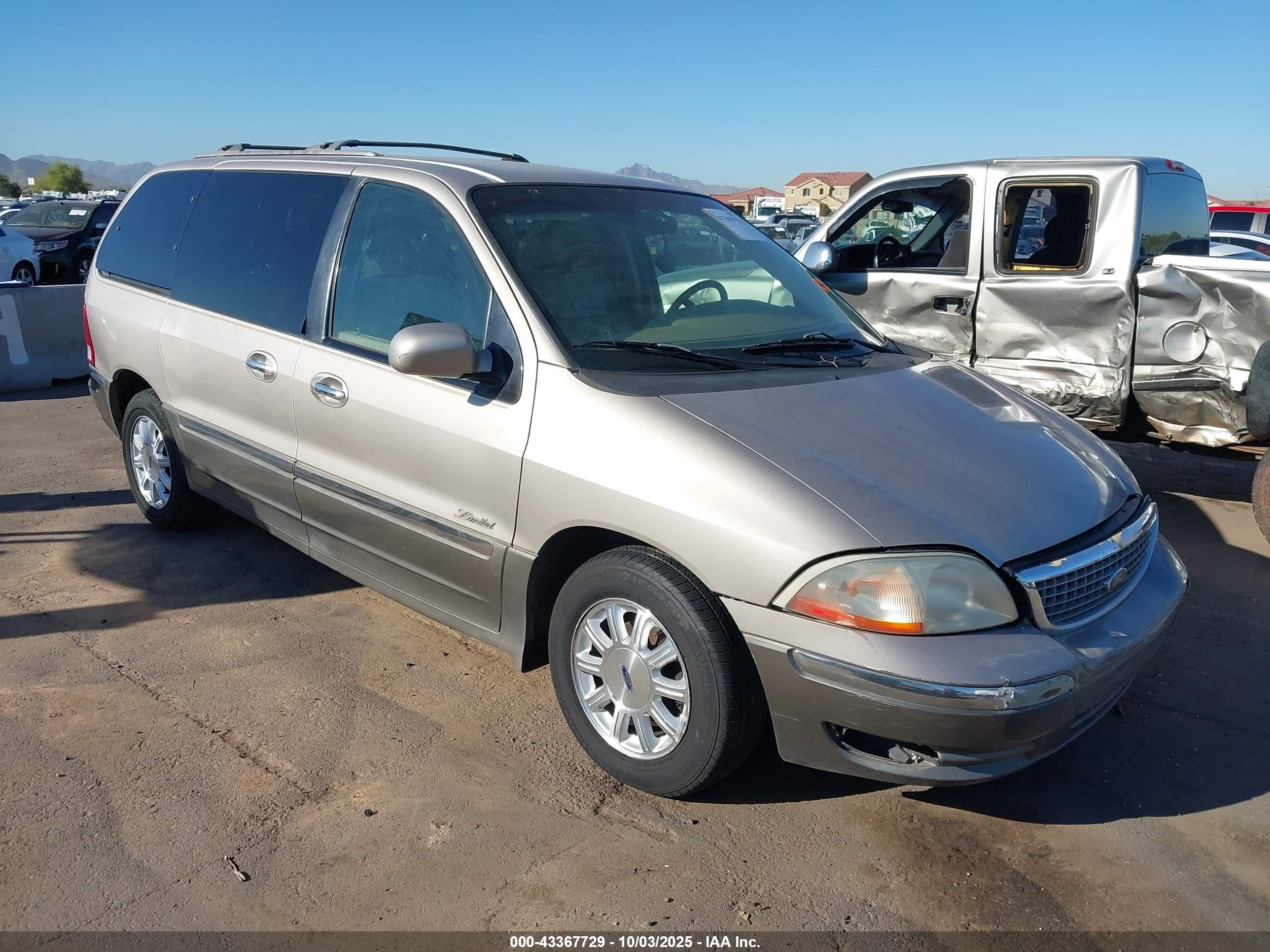 2001 Ford Windstar Limited Gold vin: 2FMDA58451BB04434