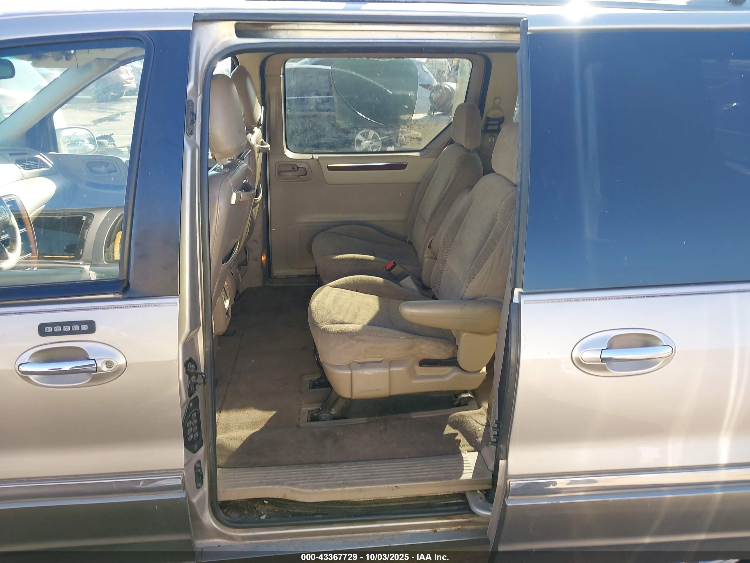 2001 Ford Windstar Limited Gold vin: 2FMDA58451BB04434