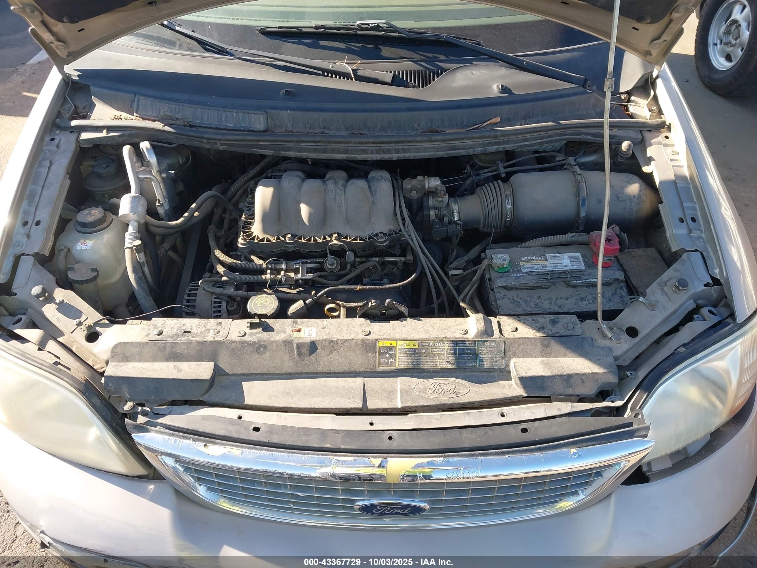 2001 Ford Windstar Limited Gold vin: 2FMDA58451BB04434