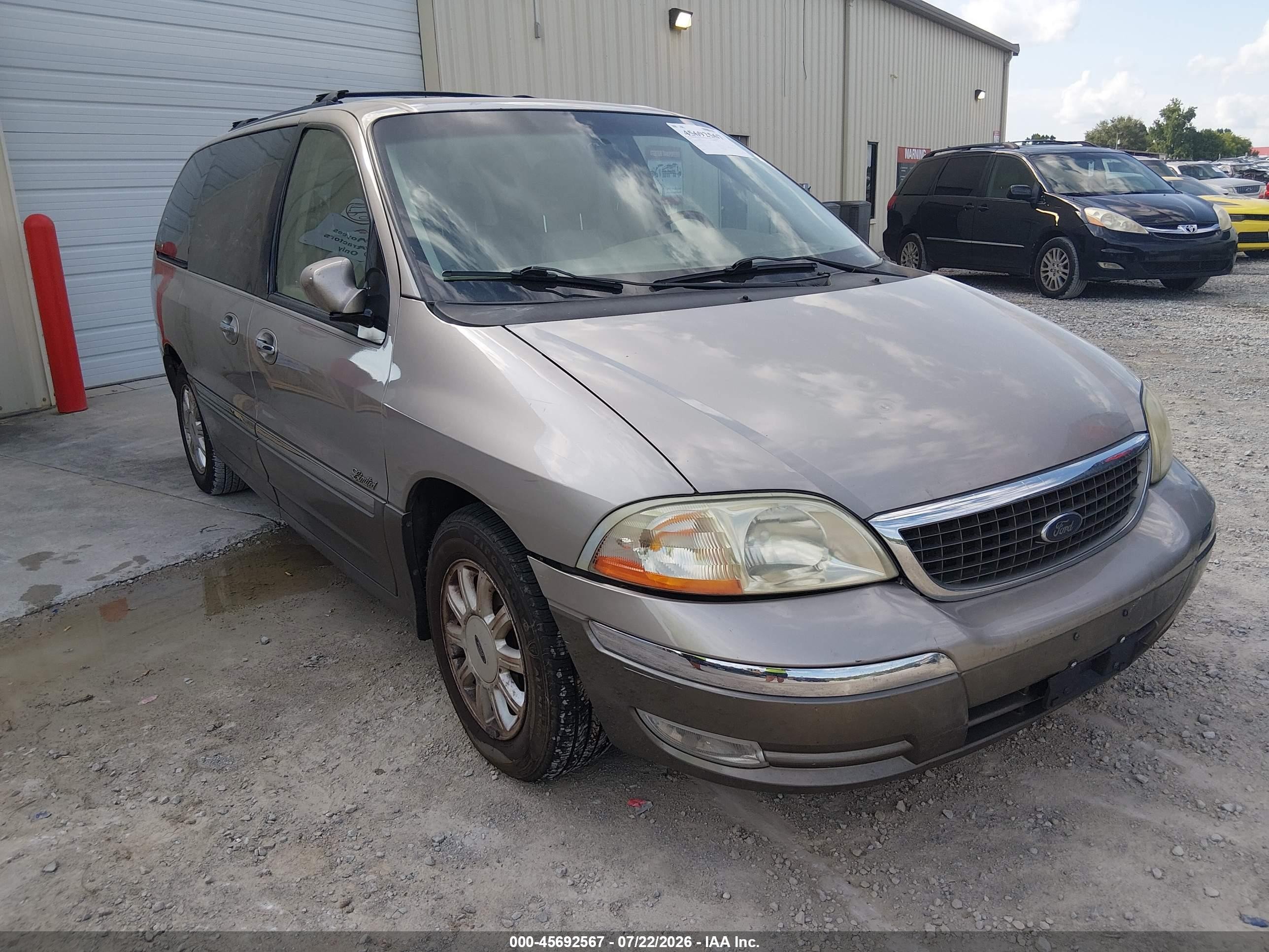 2002 Ford Windstar Limited Gold vin: 2FMDA58462BA65810