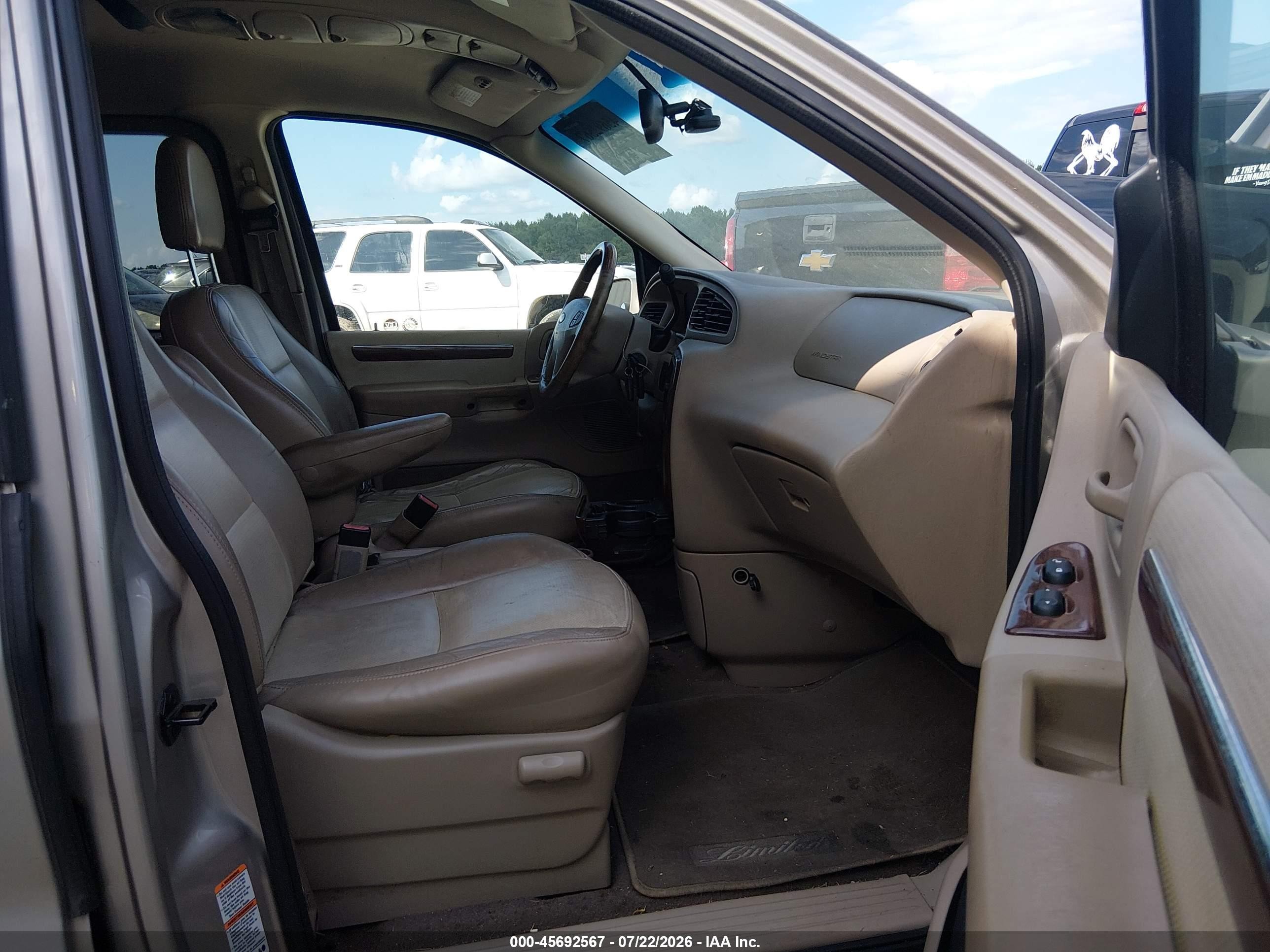 2002 Ford Windstar Limited Gold vin: 2FMDA58462BA65810