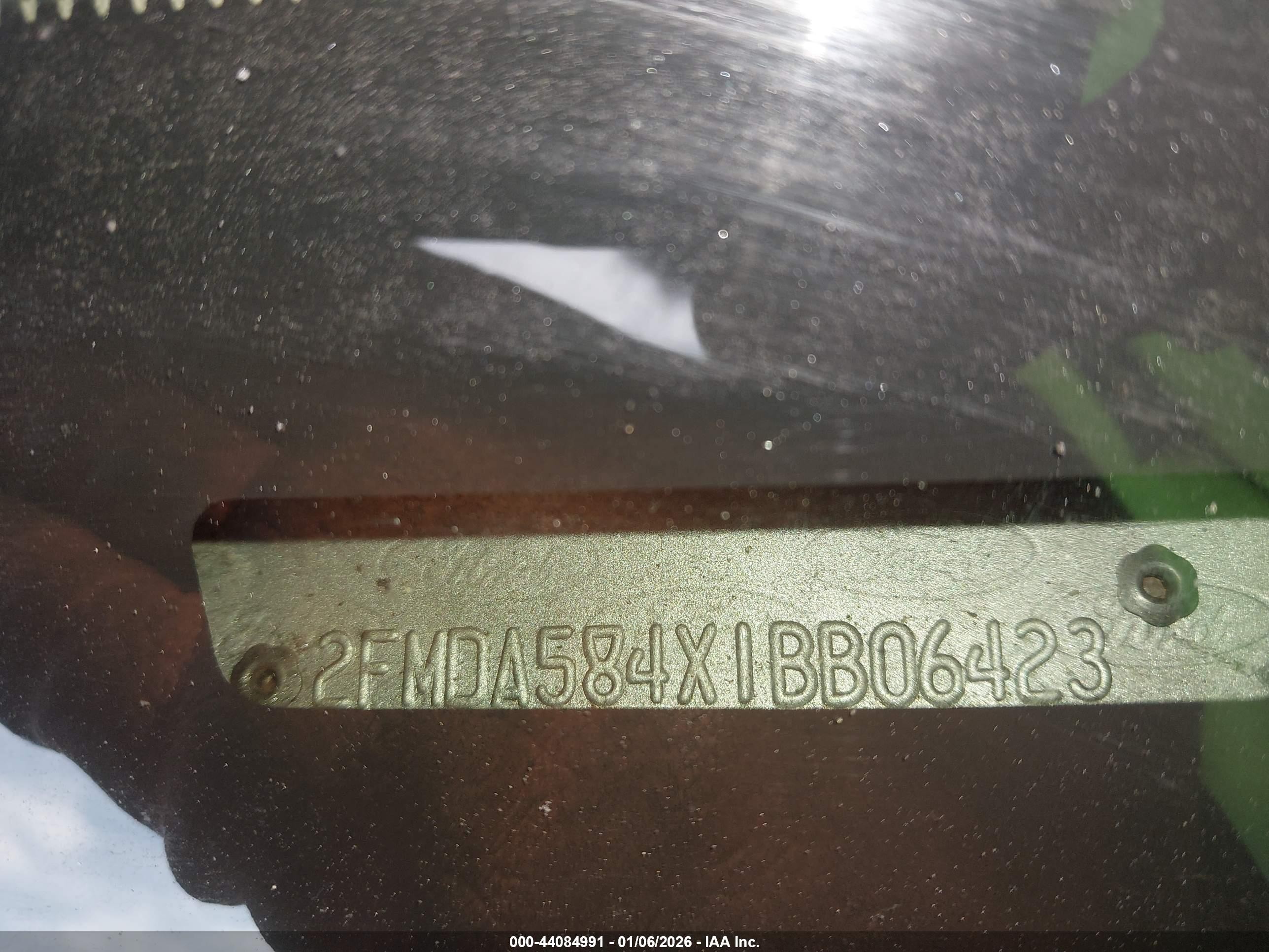 2001 Ford Windstar Limited Tan vin: 2FMDA584X1BB06423