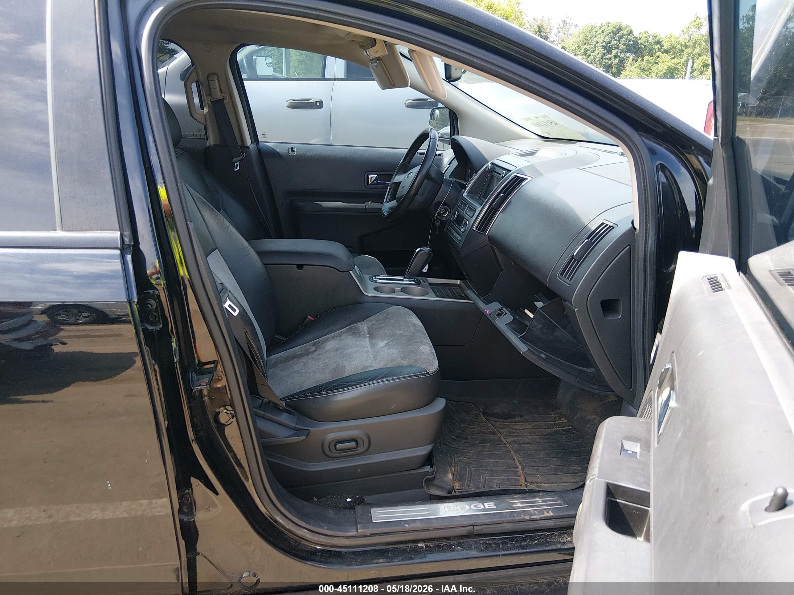 2009 Ford Edge Sport Black vin: 2FMDK30C19BA76468