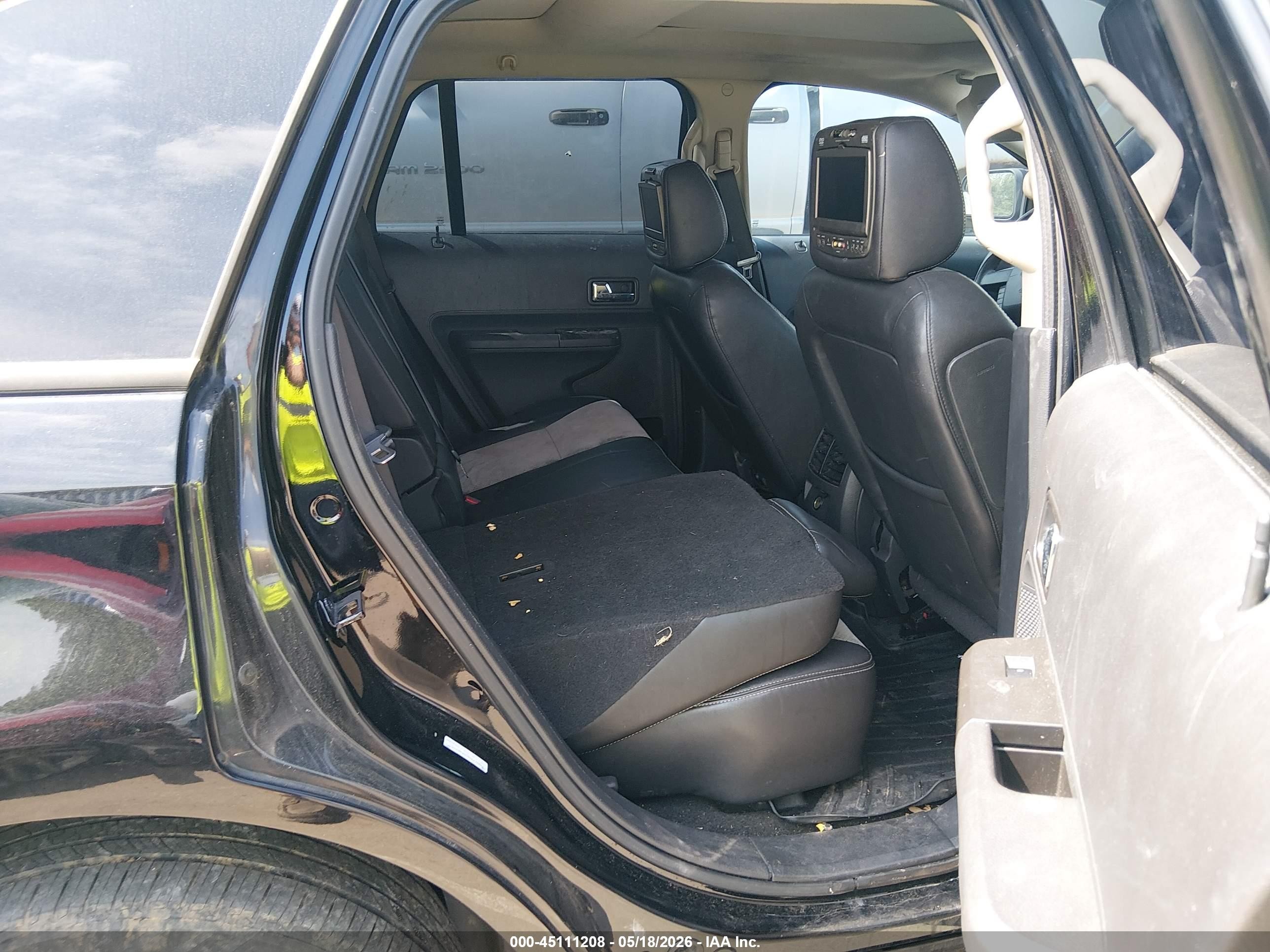 2009 Ford Edge Sport Black vin: 2FMDK30C19BA76468