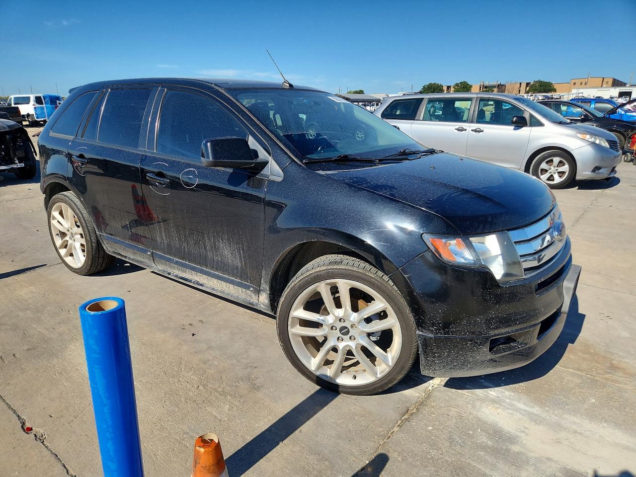 2009 Ford Edge Sport Black vin: 2FMDK30C89BA97205