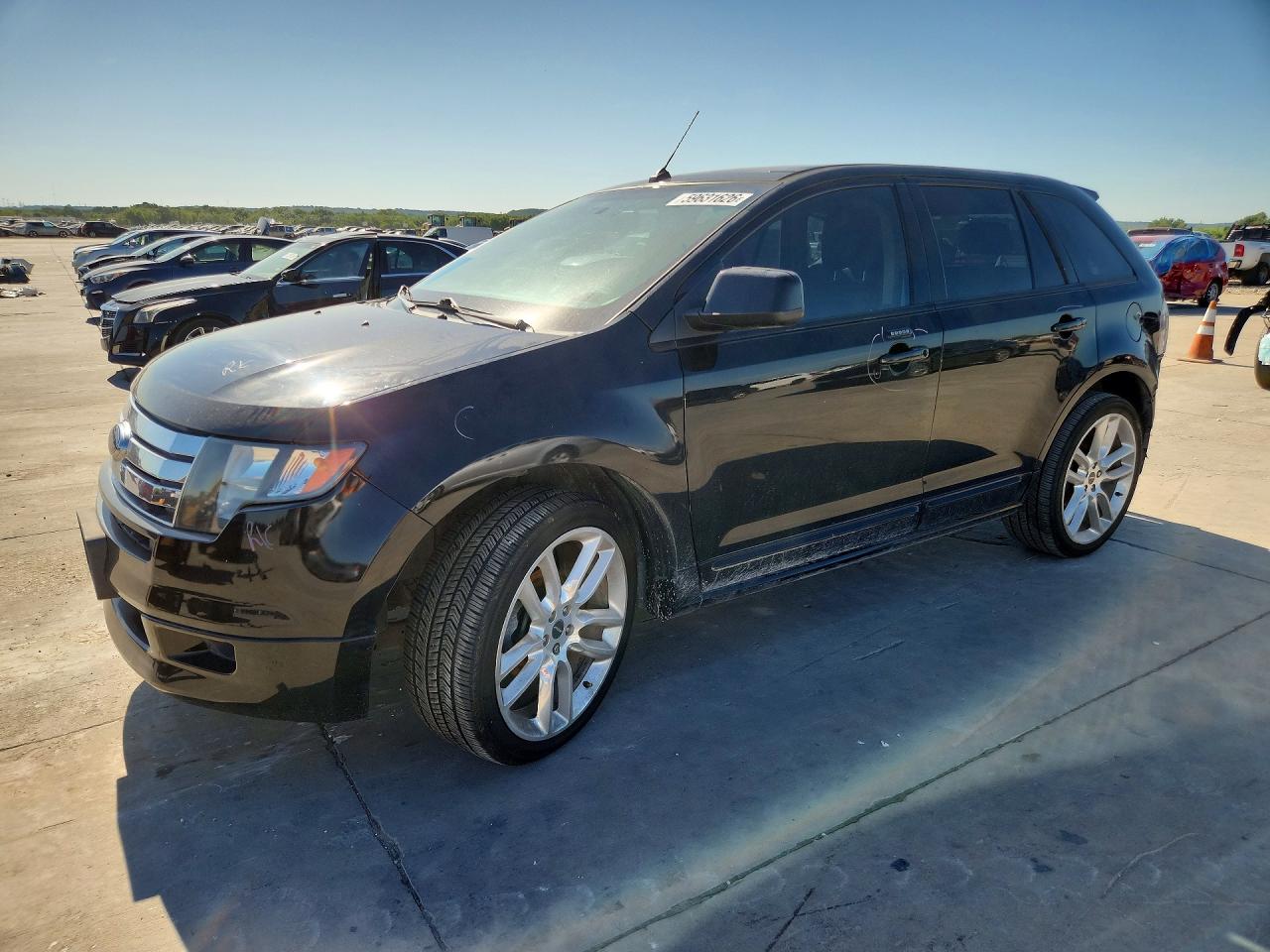 2009 Ford Edge Sport Black vin: 2FMDK30C89BA97205