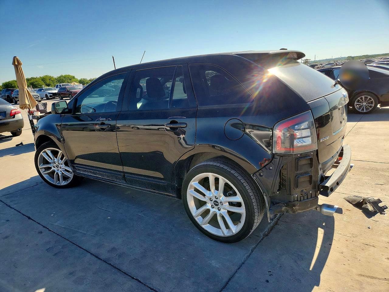2009 Ford Edge Sport Black vin: 2FMDK30C89BA97205