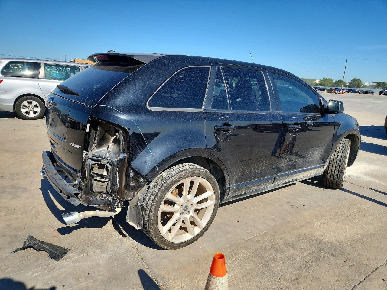 2009 Ford Edge Sport Black vin: 2FMDK30C89BA97205