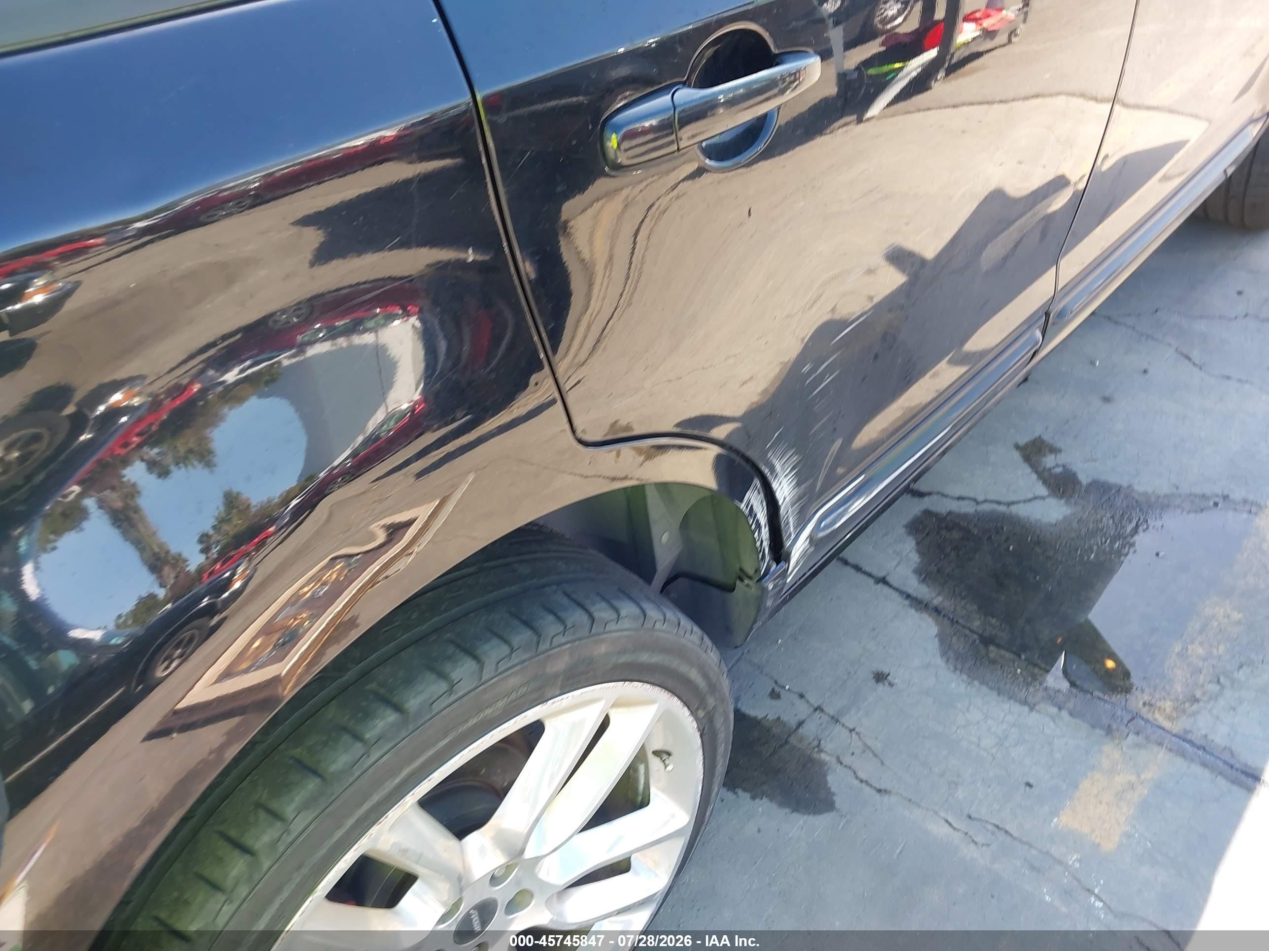 2009 Ford Edge Sport Черный vin: 2FMDK30CX9BA96847