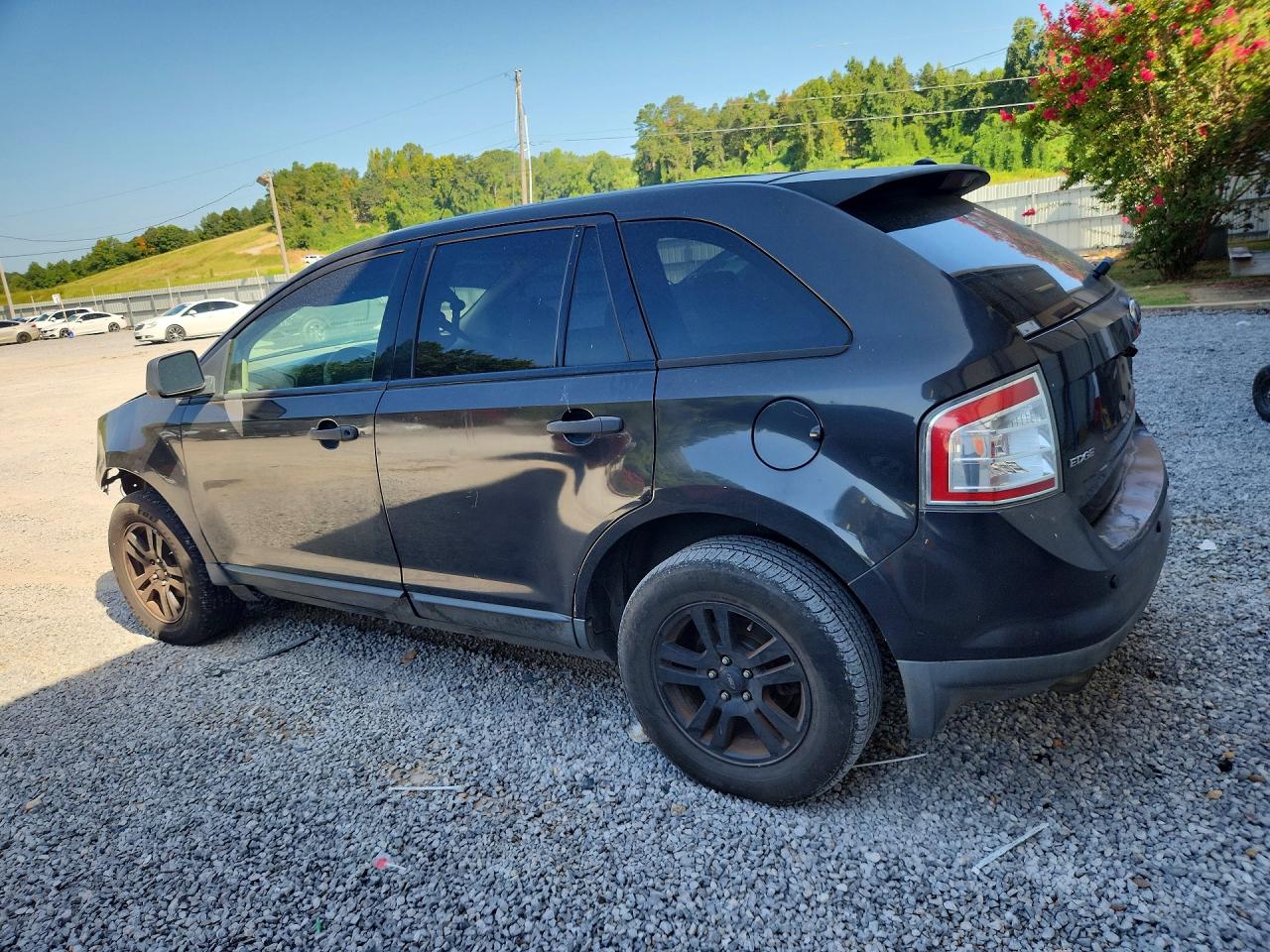 2007 Ford Edge Se Black vin: 2FMDK36C07BA20901