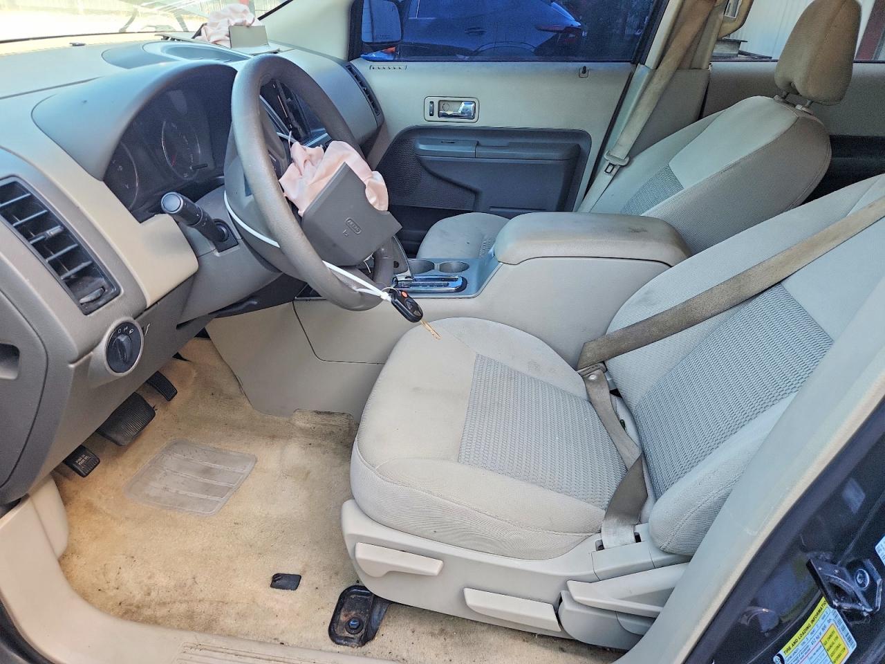2007 Ford Edge Se Black vin: 2FMDK36C07BA20901