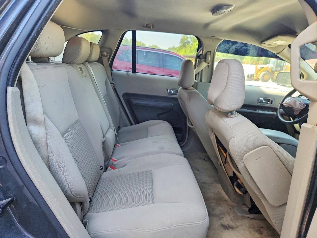 2007 Ford Edge Se Black vin: 2FMDK36C07BA20901