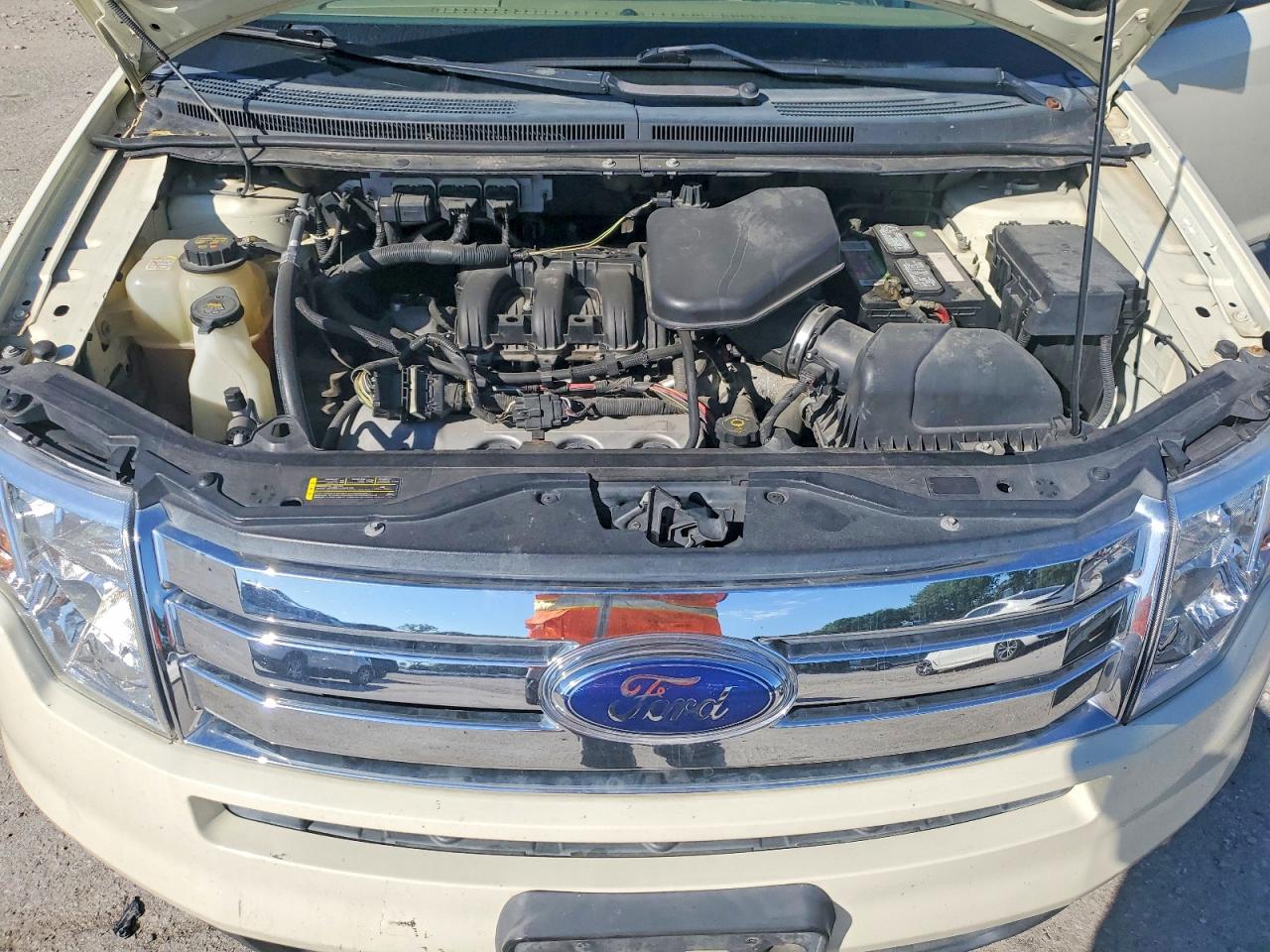 2007 Ford Edge Se Cream vin: 2FMDK36C07BA79804