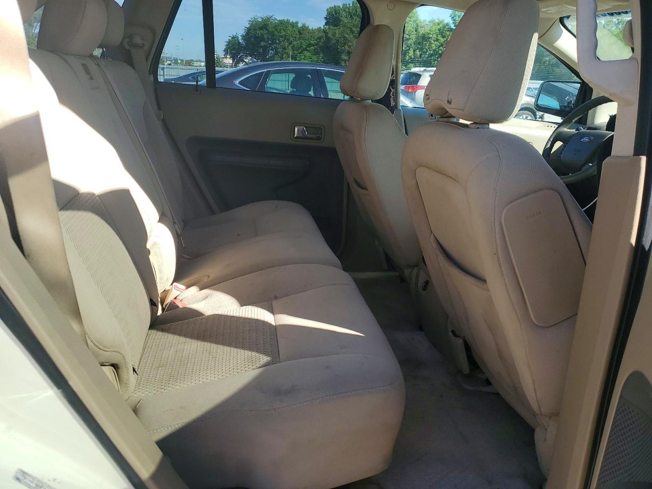 2007 Ford Edge Se Cream vin: 2FMDK36C07BA79804