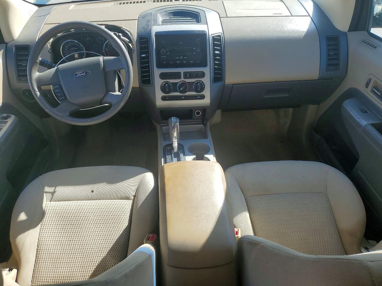 2007 Ford Edge Se Cream vin: 2FMDK36C07BA79804