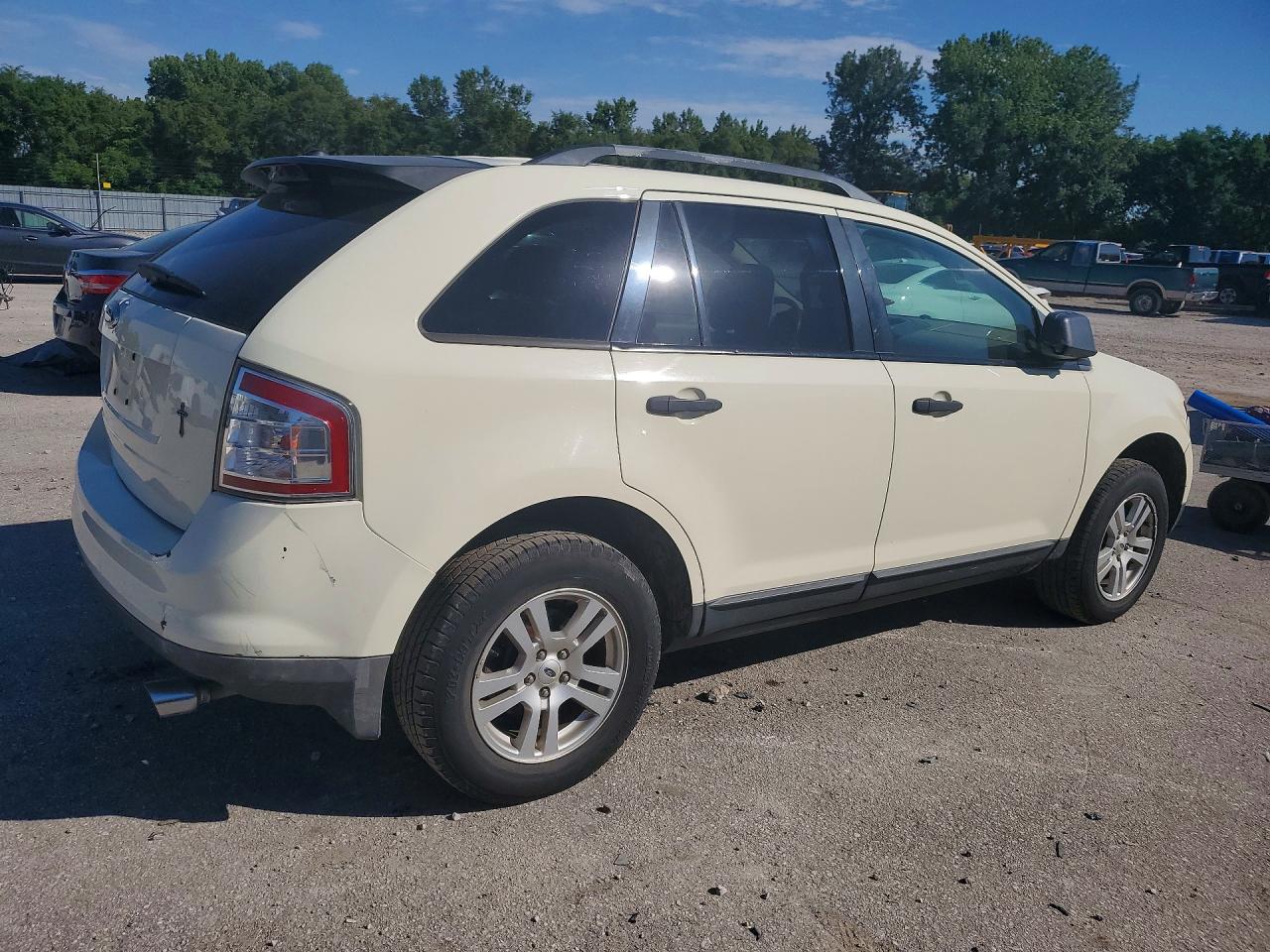 2007 Ford Edge Se Cream vin: 2FMDK36C07BA79804