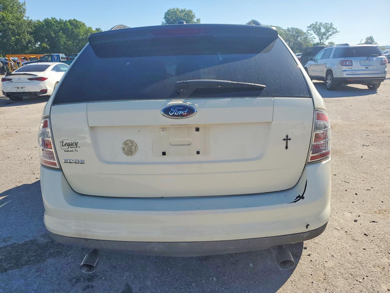 2007 Ford Edge Se Cream vin: 2FMDK36C07BA79804