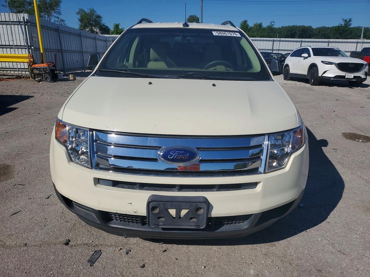 2007 Ford Edge Se Cream vin: 2FMDK36C07BA79804