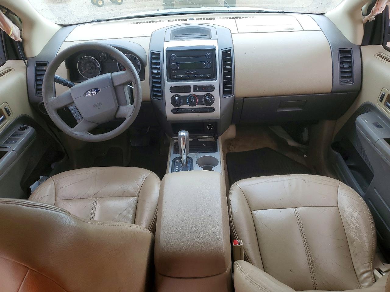 2007 Ford Edge Se White vin: 2FMDK36C07BB25213