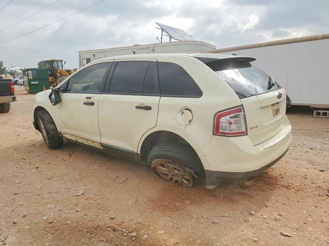 2007 Ford Edge Se White vin: 2FMDK36C07BB25213