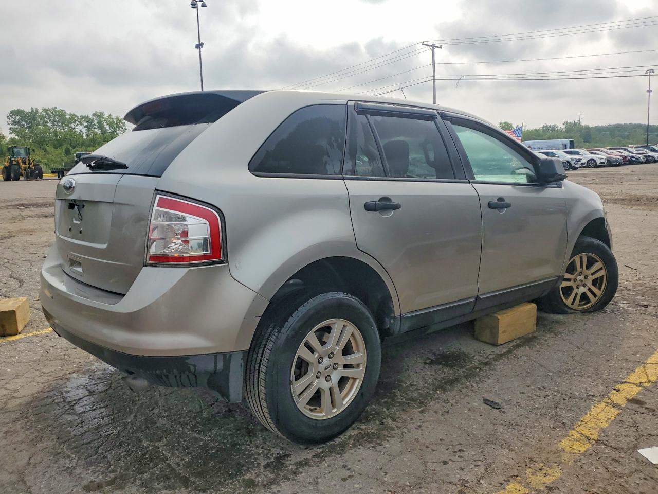 2008 Ford Edge Se Silver vin: 2FMDK36C08BB15072