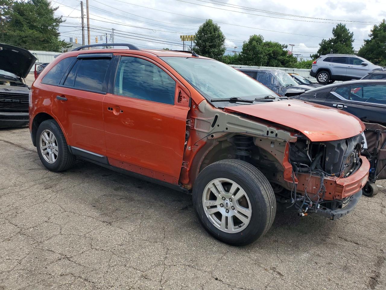 2008 Ford Edge Se Orange vin: 2FMDK36C08BB29103