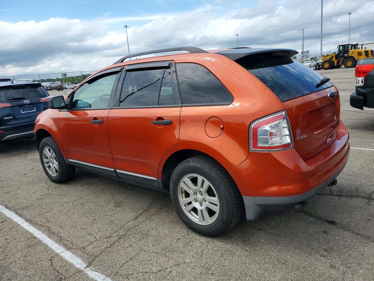 2008 Ford Edge Se Orange vin: 2FMDK36C08BB29103