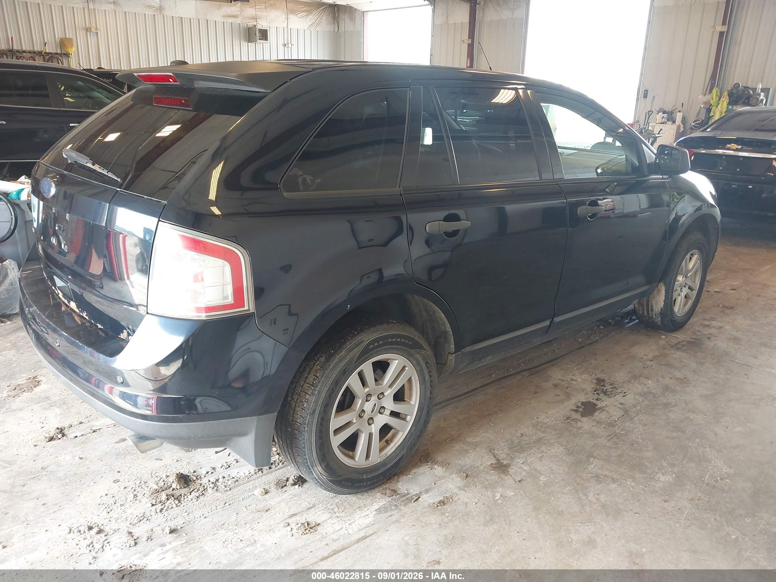 2009 Ford Edge Se Синий vin: 2FMDK36C09BA56056