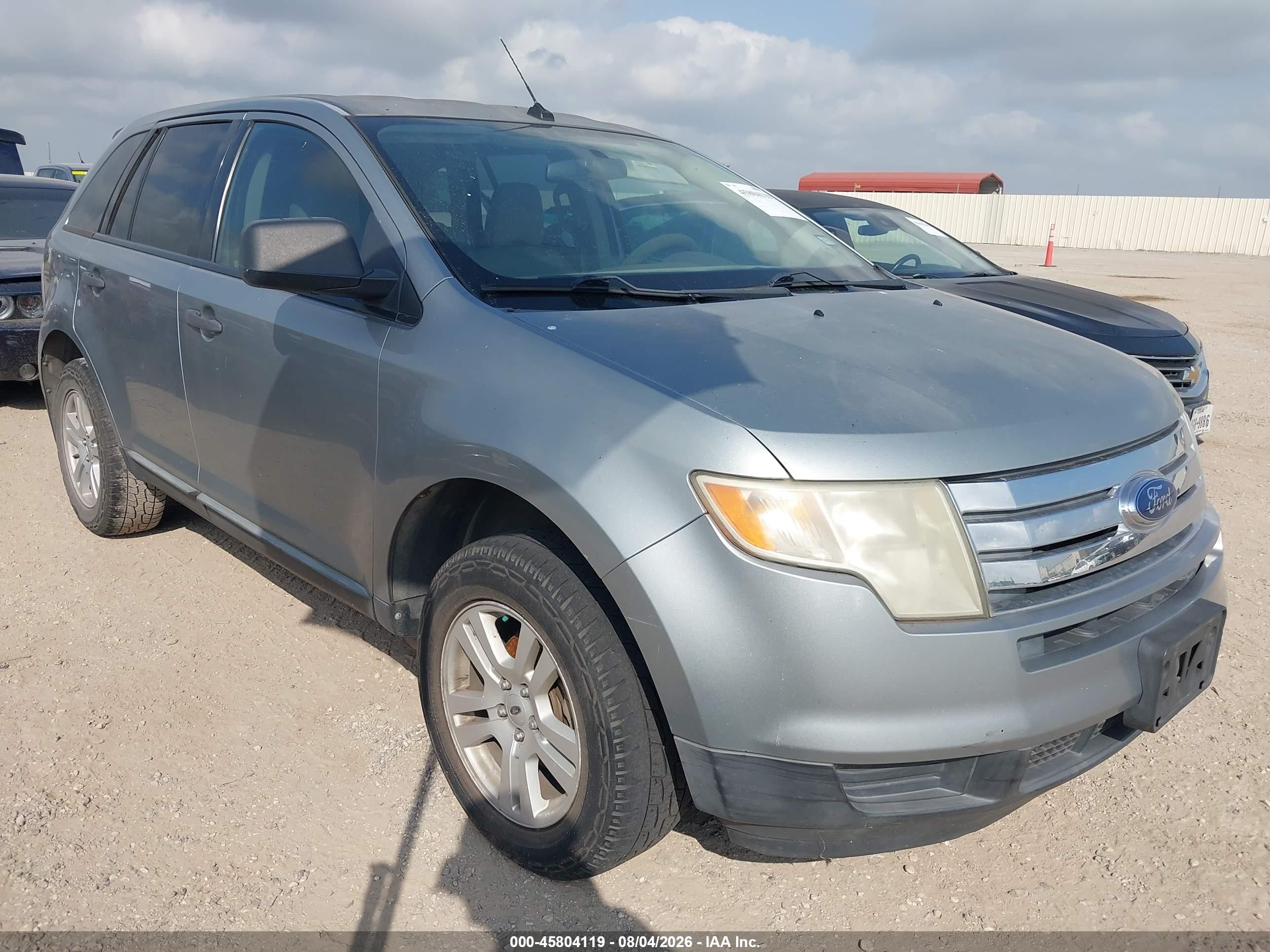 2007 Ford Edge Se Синий vin: 2FMDK36C17BB49844
