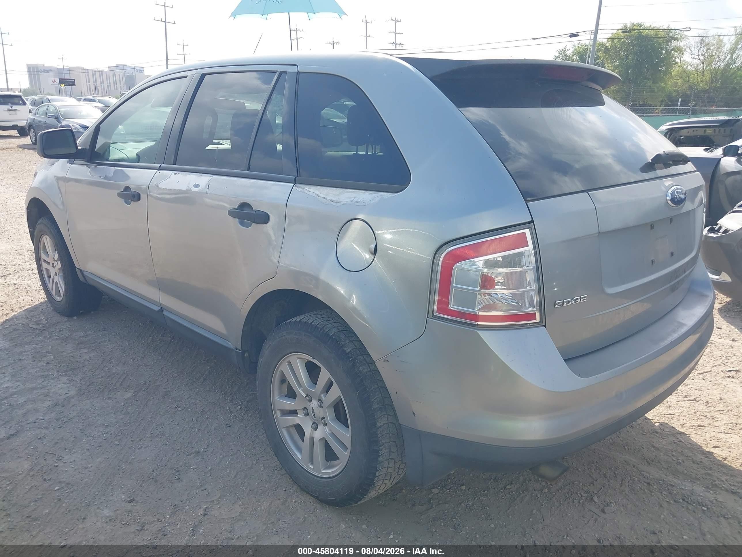 2007 Ford Edge Se Синий vin: 2FMDK36C17BB49844