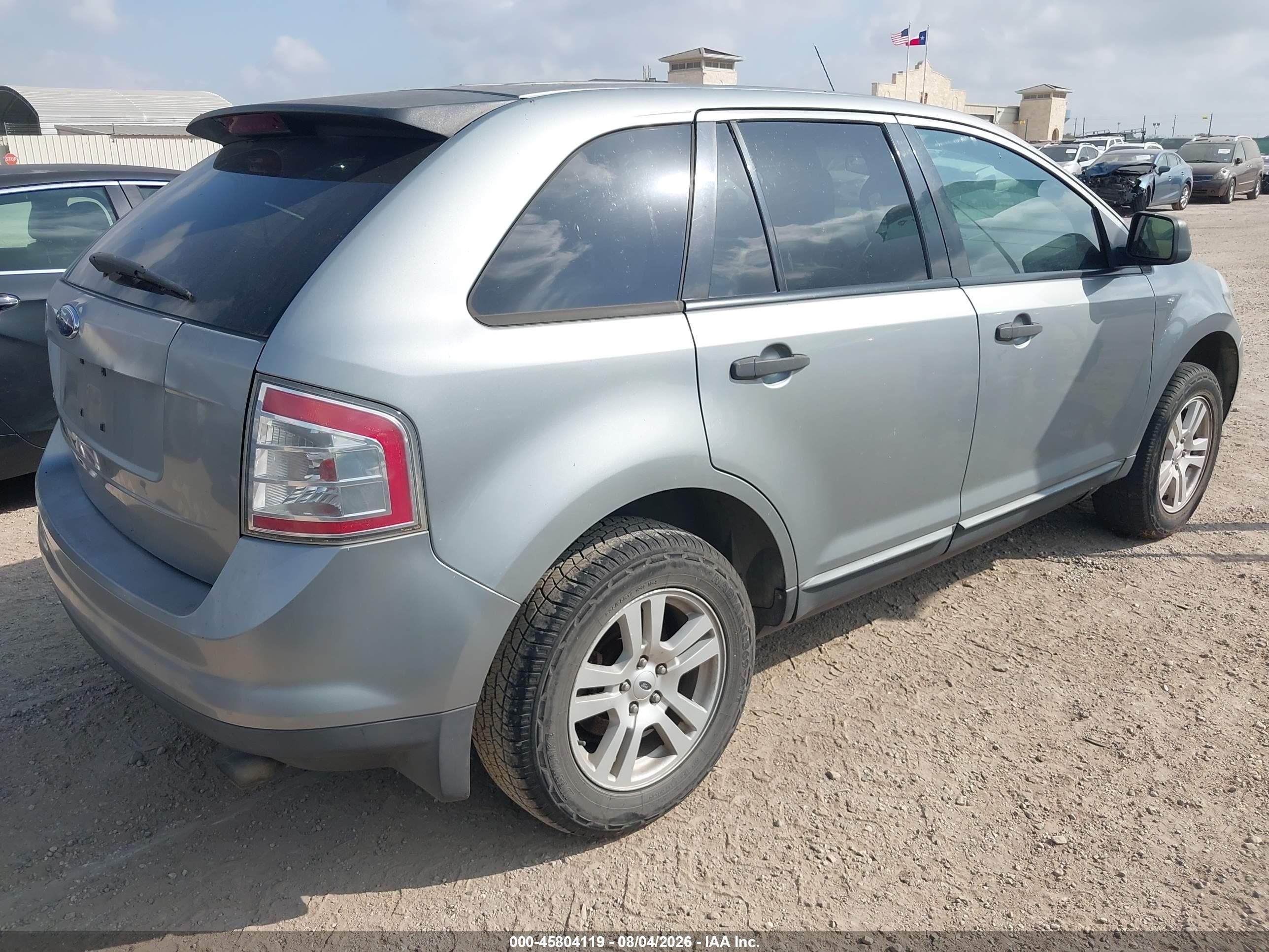 2007 Ford Edge Se Синий vin: 2FMDK36C17BB49844