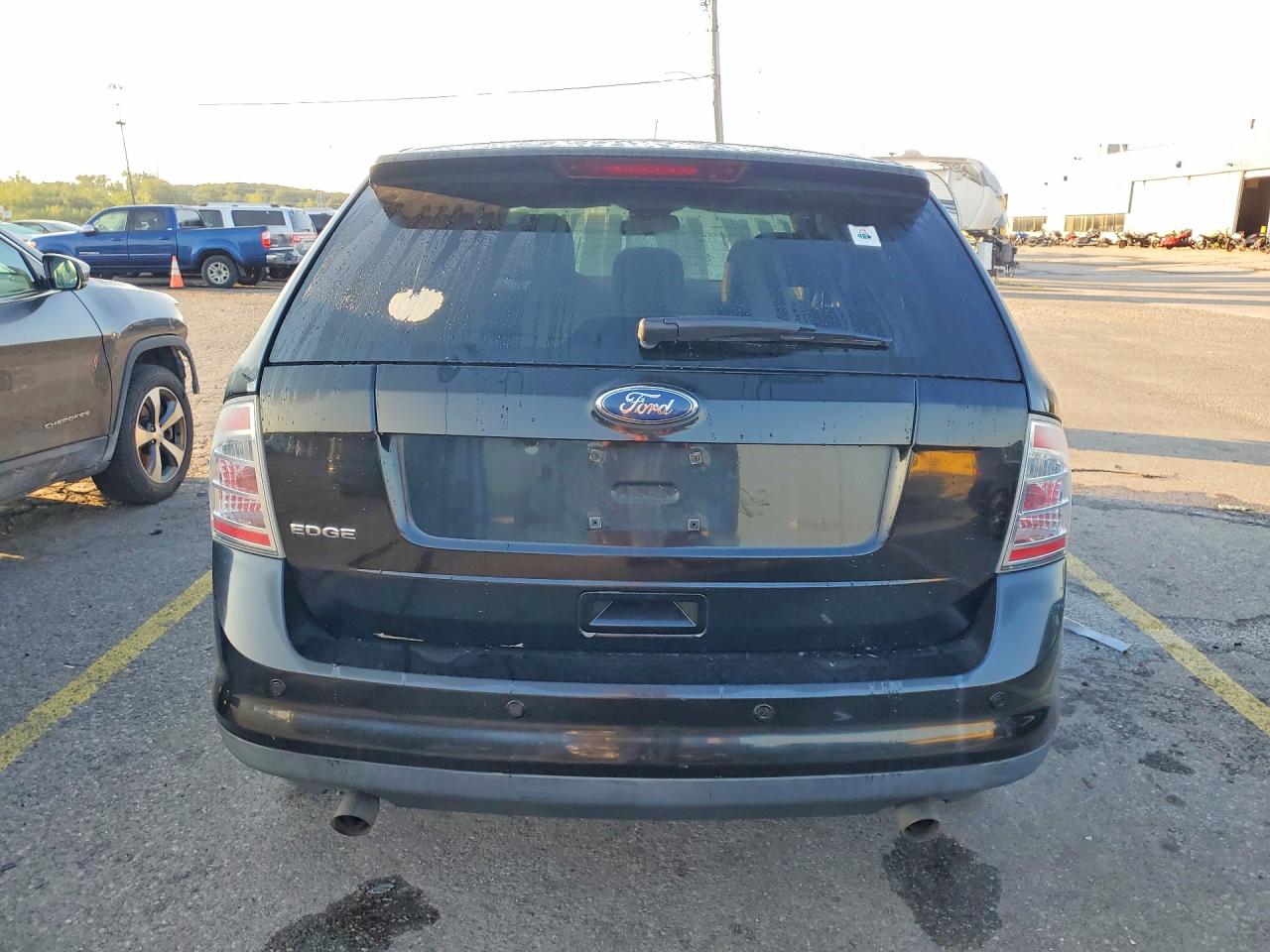2008 Ford Edge Se Black vin: 2FMDK36C18BA88335