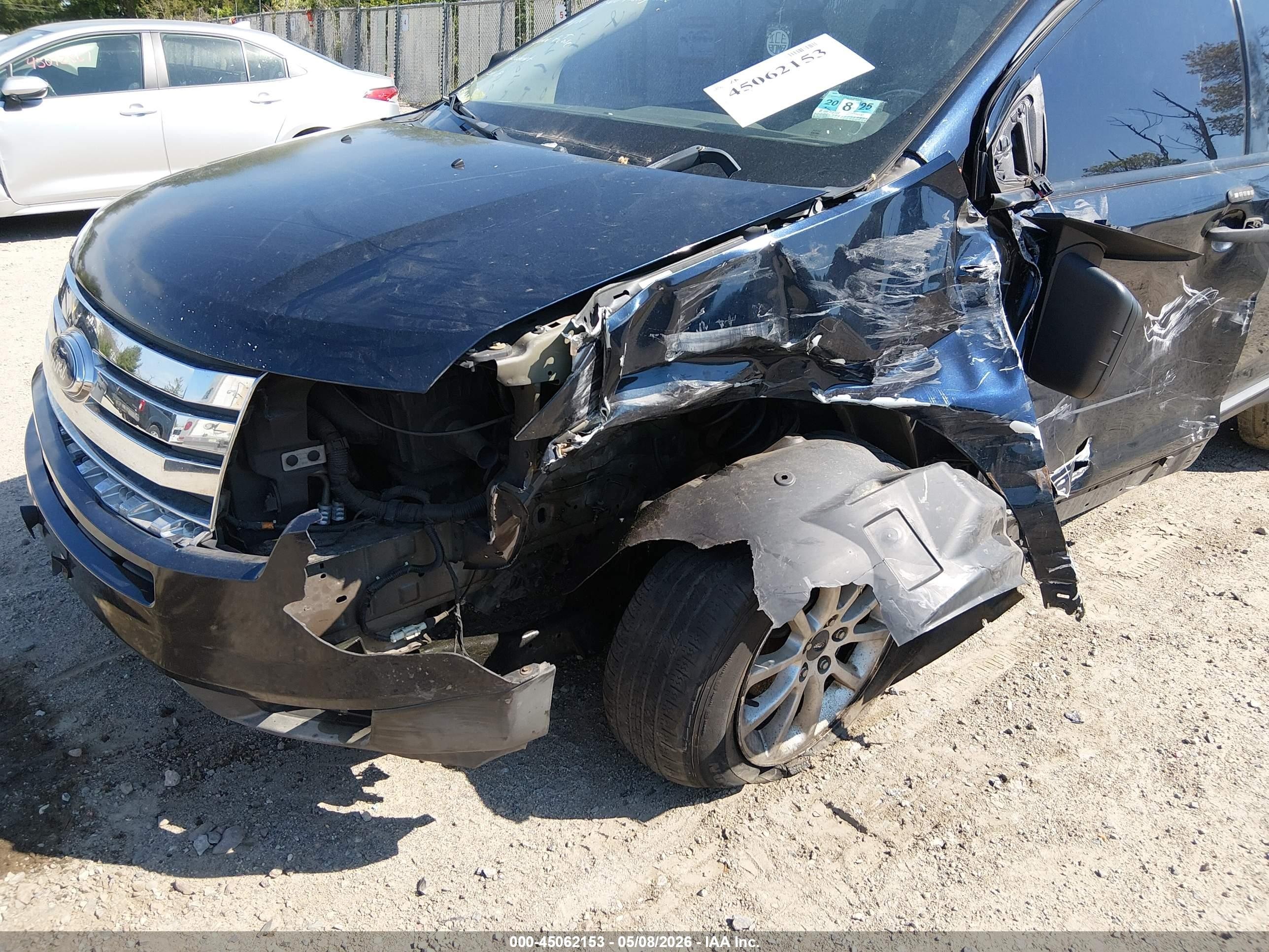 2008 Ford Edge Se Black vin: 2FMDK36C18BB28865