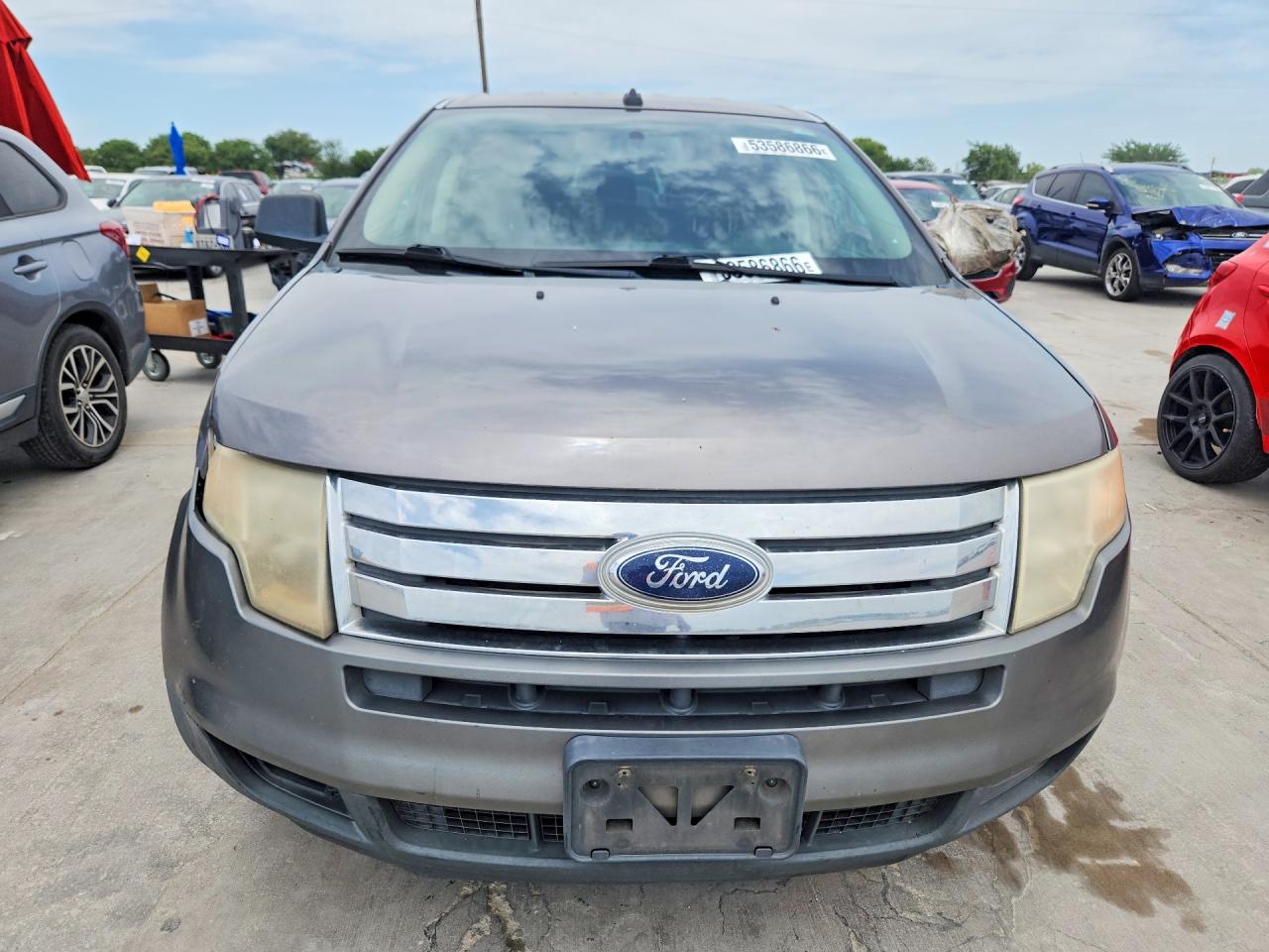2009 Ford Edge Se Gray vin: 2FMDK36C19BB00162