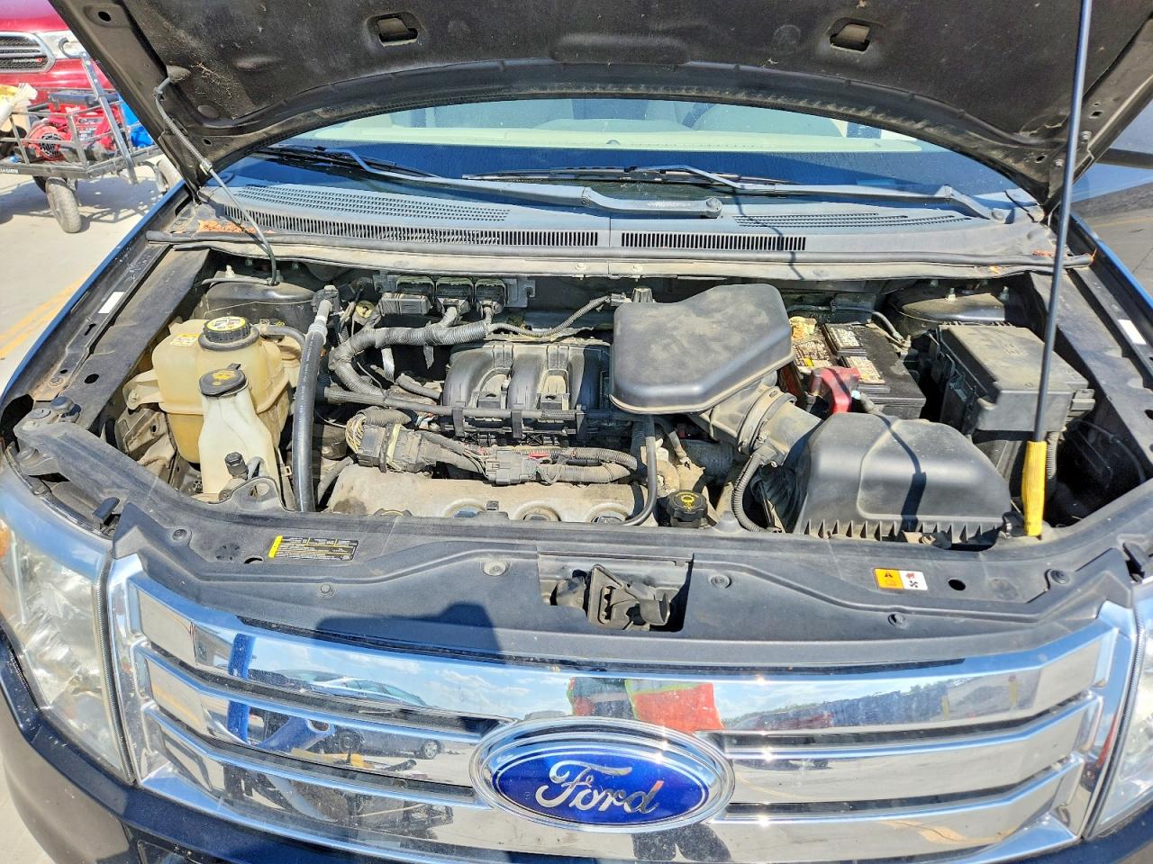 2007 Ford Edge Se Black vin: 2FMDK36C27BB34351
