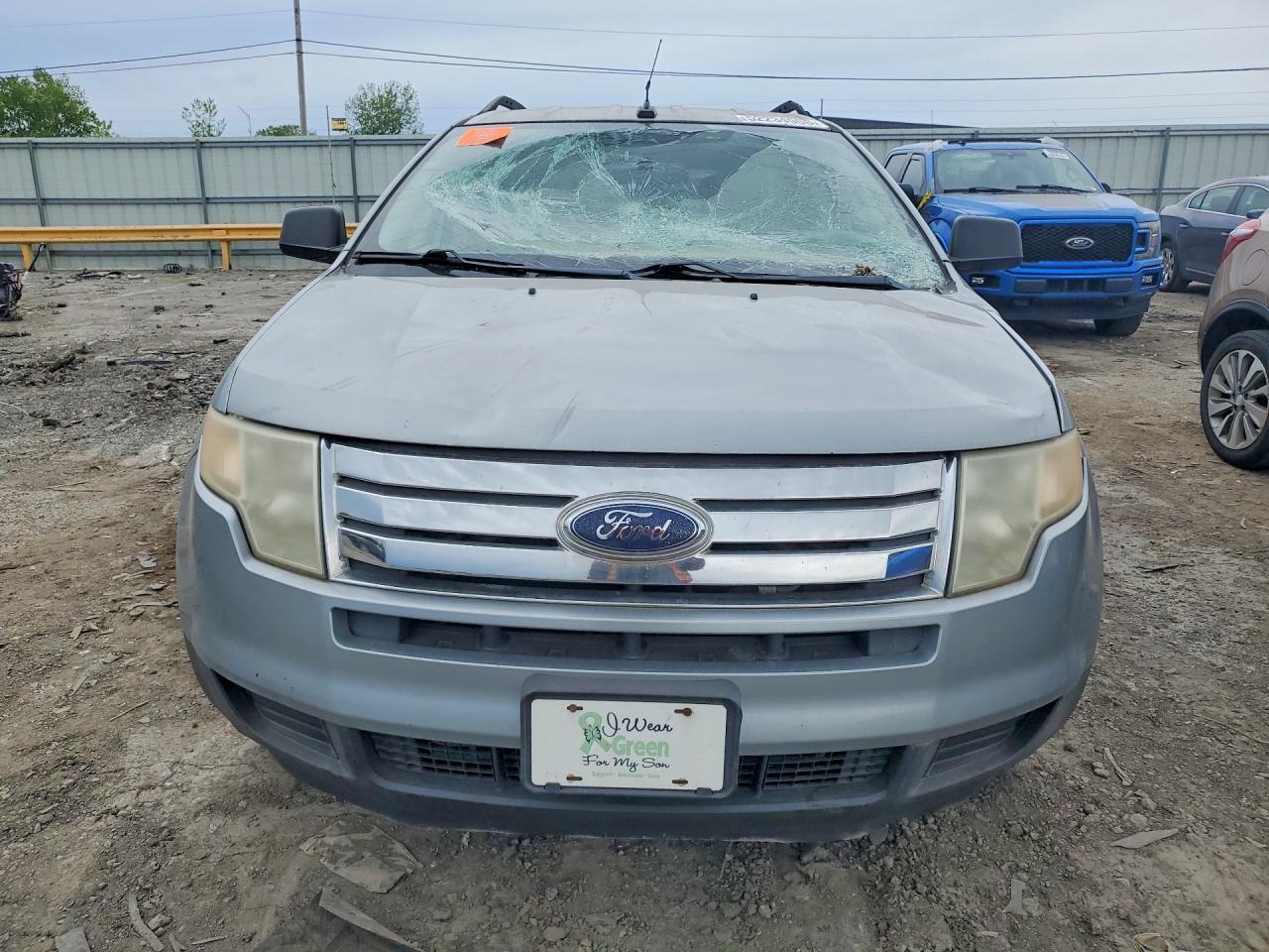 2007 Ford Edge Se Серый vin: 2FMDK36C27BB54132